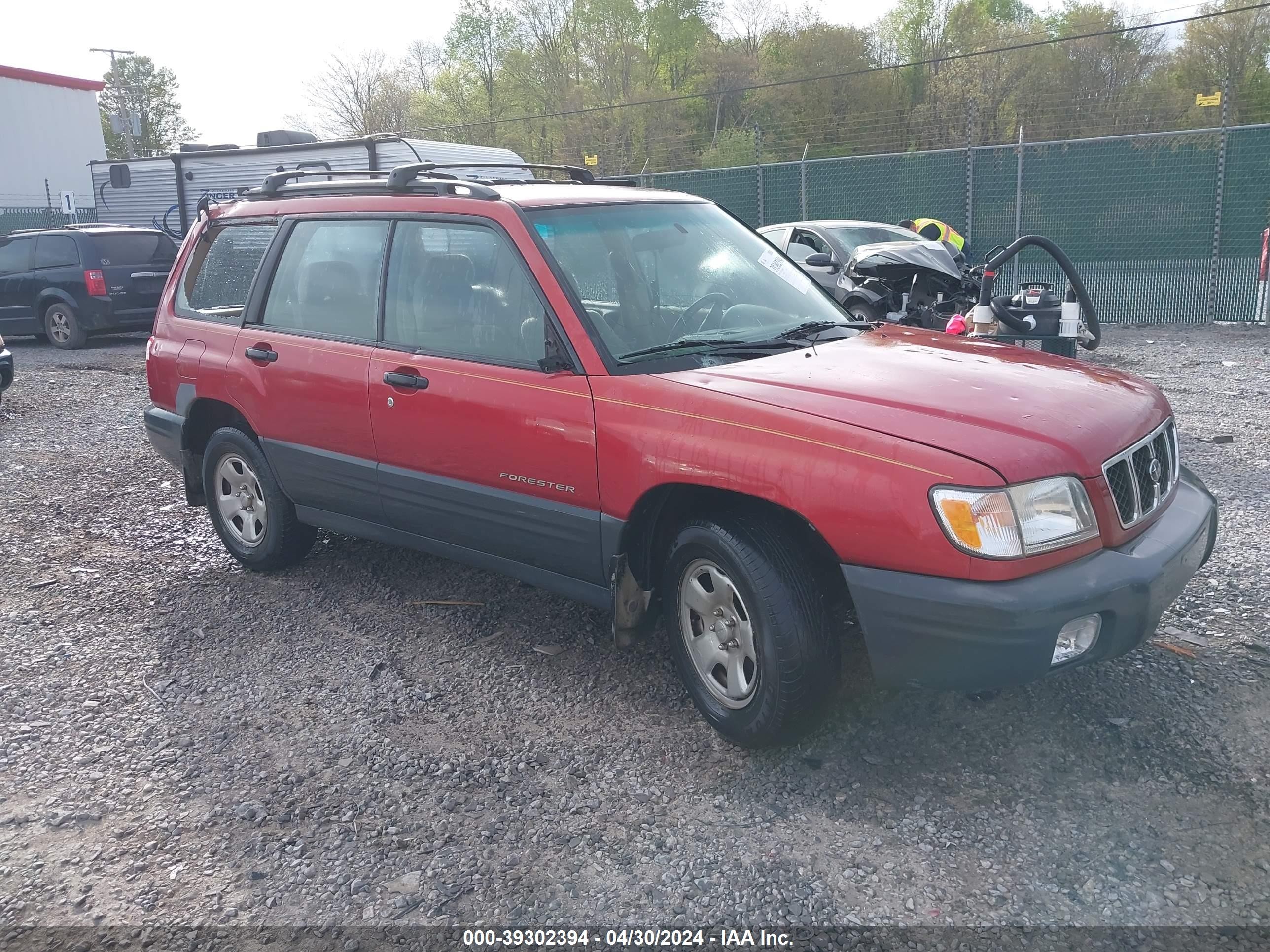 SUBARU FORESTER 2002 jf1sf63542h747130