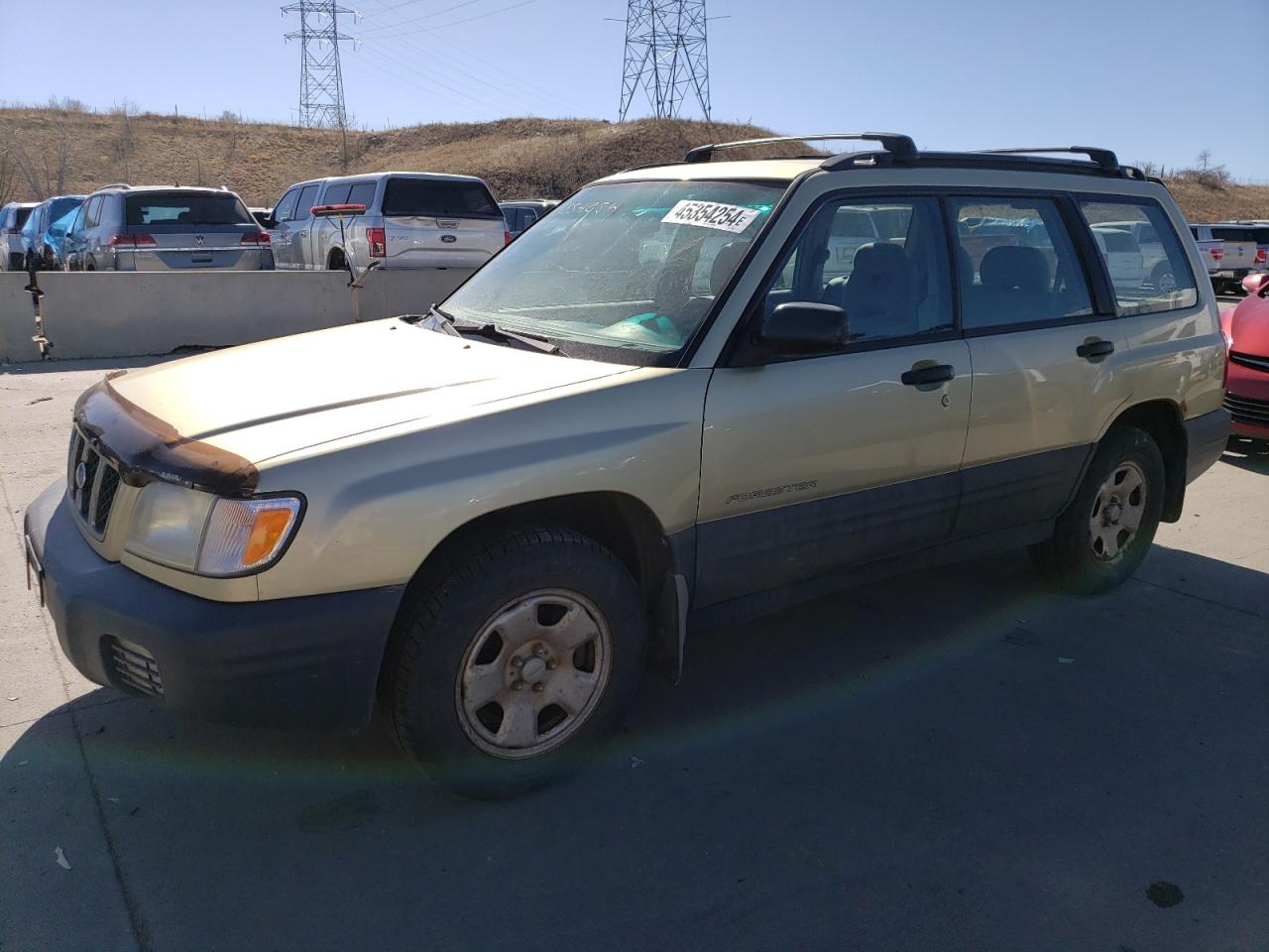 SUBARU FORESTER 2002 jf1sf63562h740762