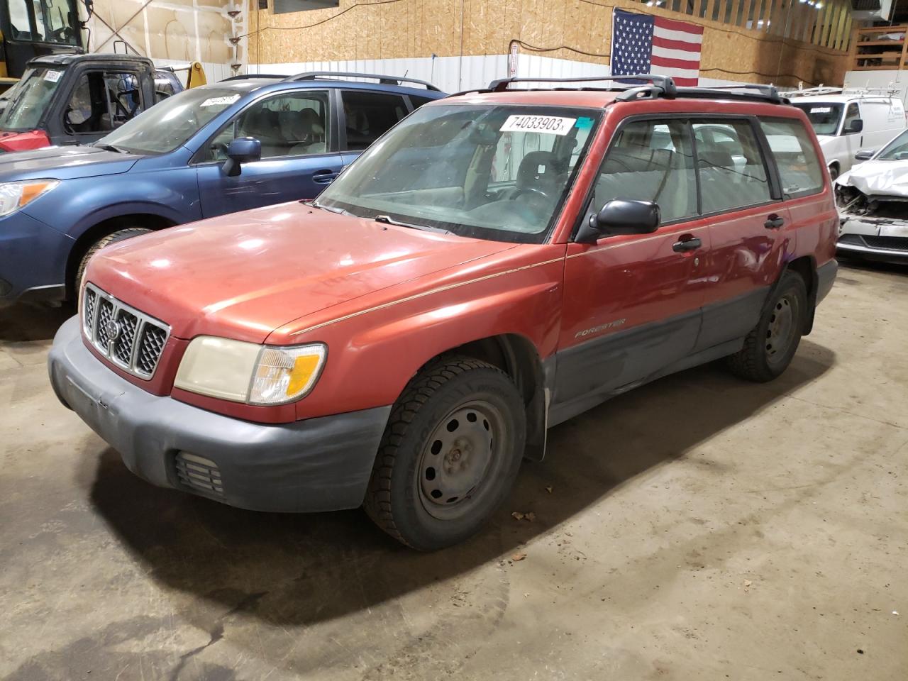 SUBARU FORESTER 2001 jf1sf63571h719028