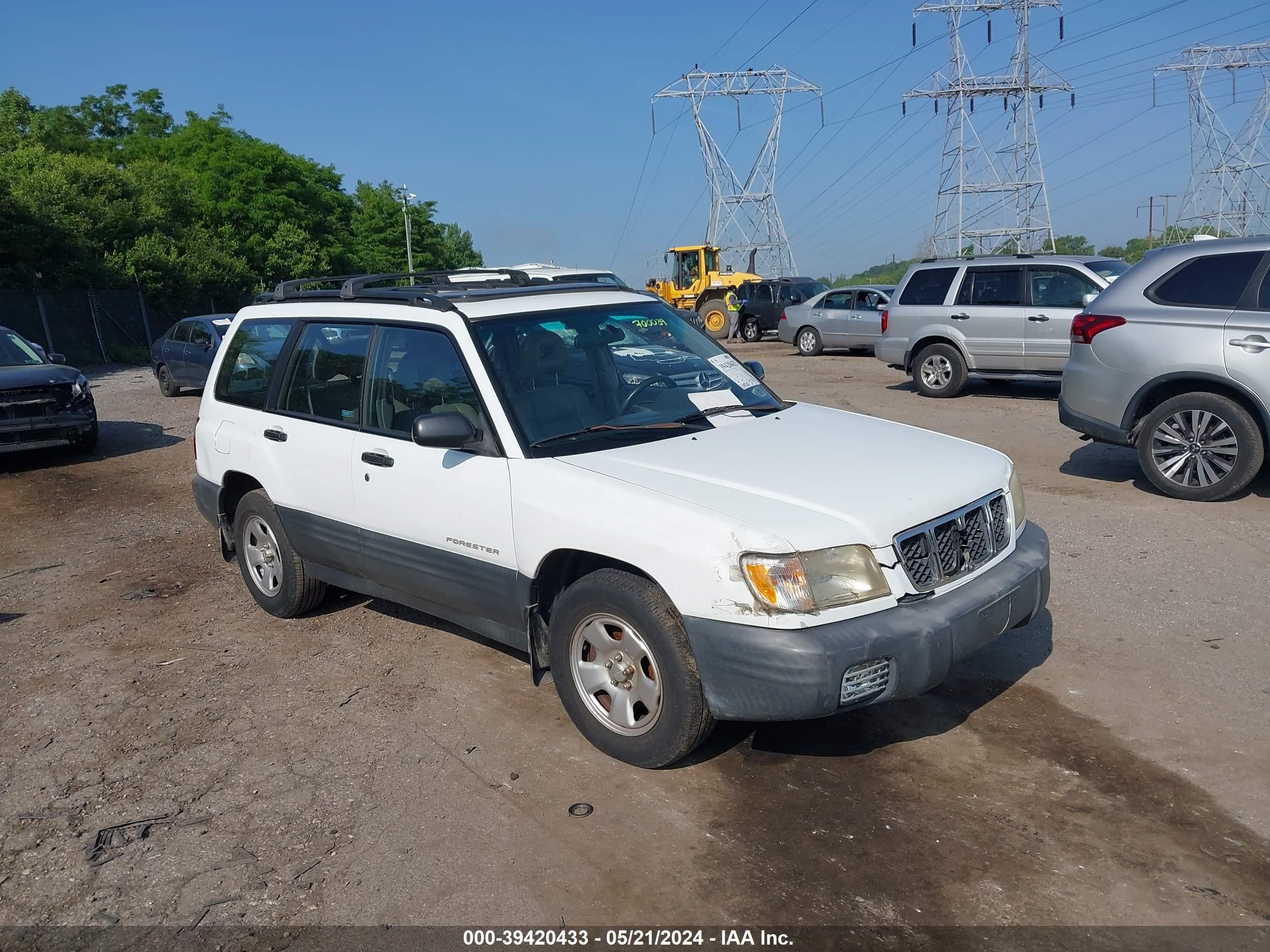 SUBARU FORESTER 2001 jf1sf63581g700039