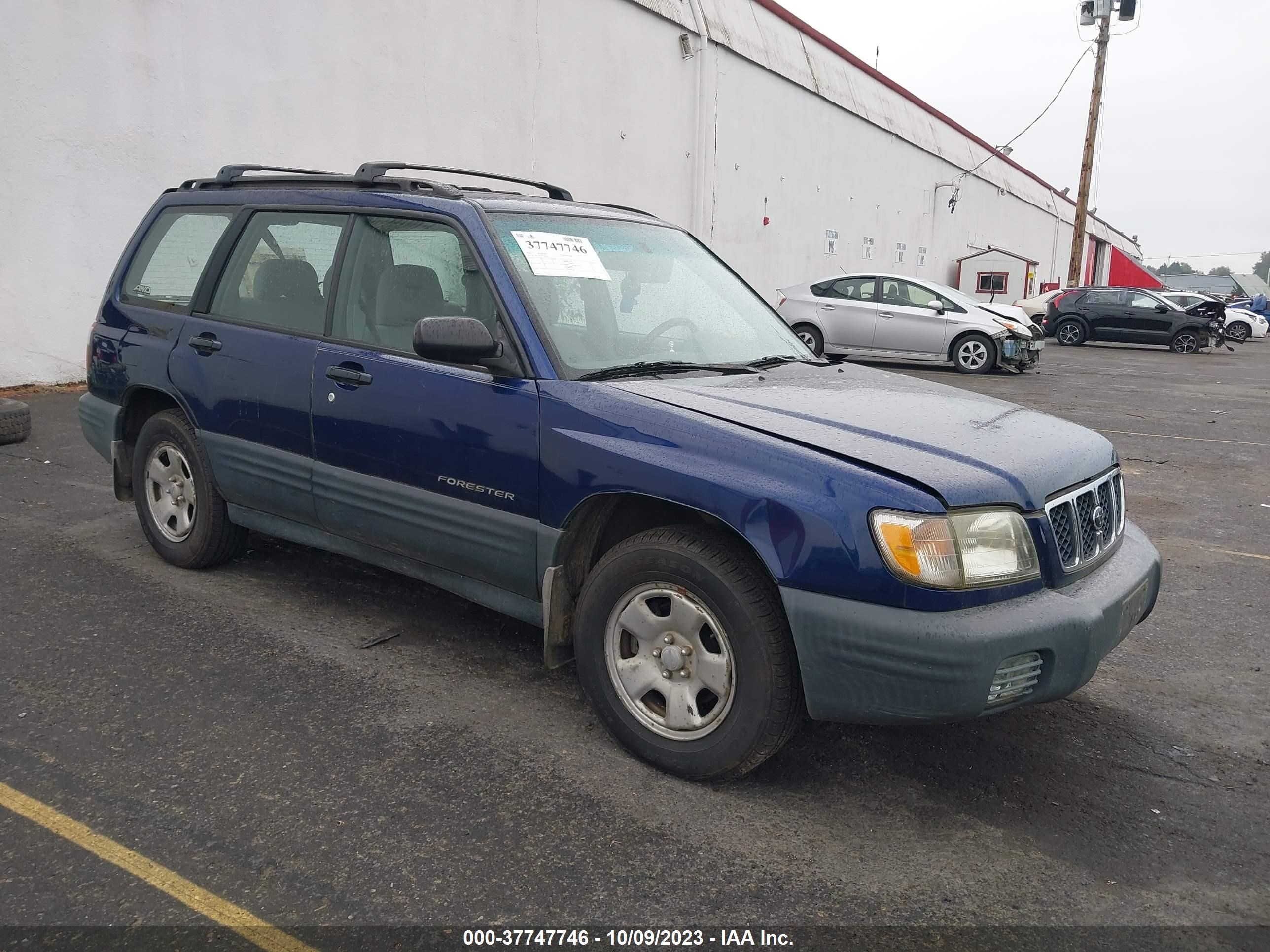 SUBARU FORESTER 2002 jf1sf63582h718617