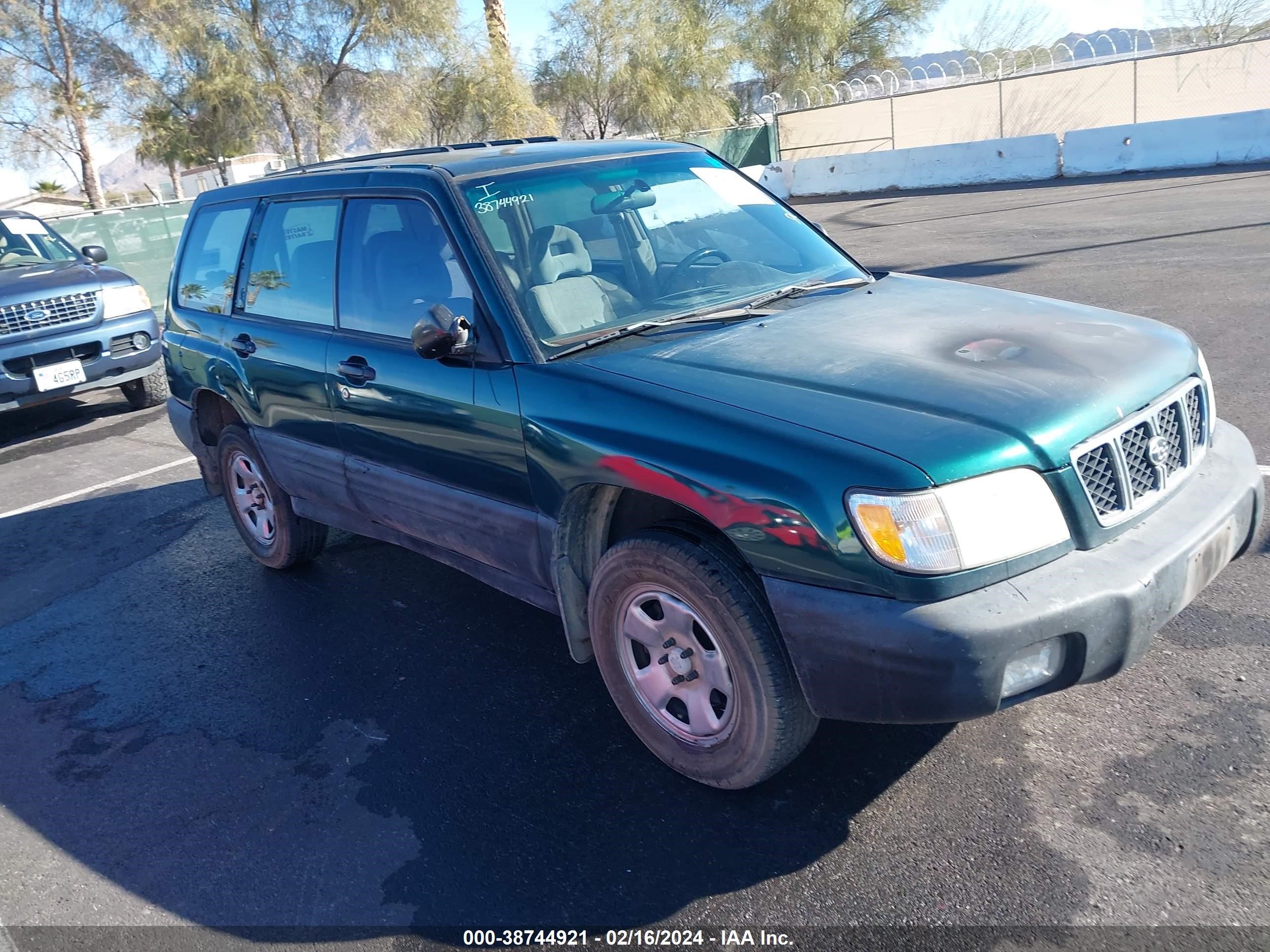 SUBARU FORESTER 2001 jf1sf63591g713365