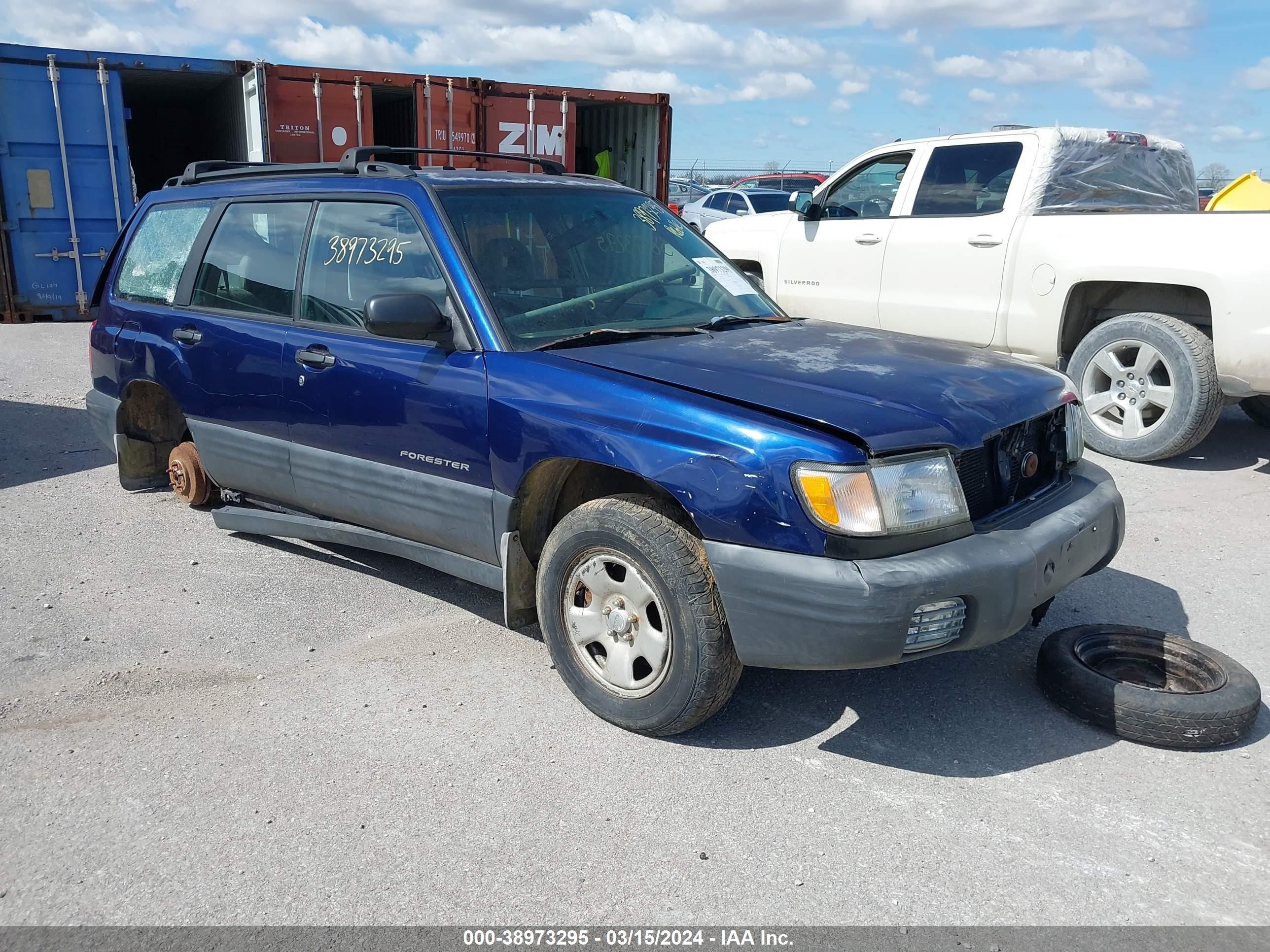 SUBARU FORESTER 2001 jf1sf63591h765685