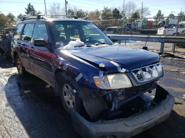 SUBARU FORESTER L 2002 jf1sf63592h711675