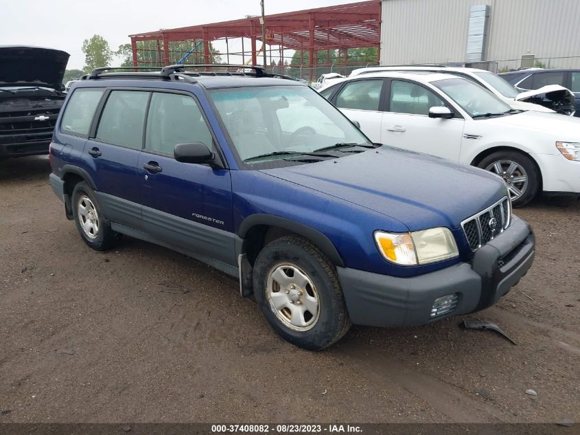 SUBARU FORESTER 2002 jf1sf63592h716441