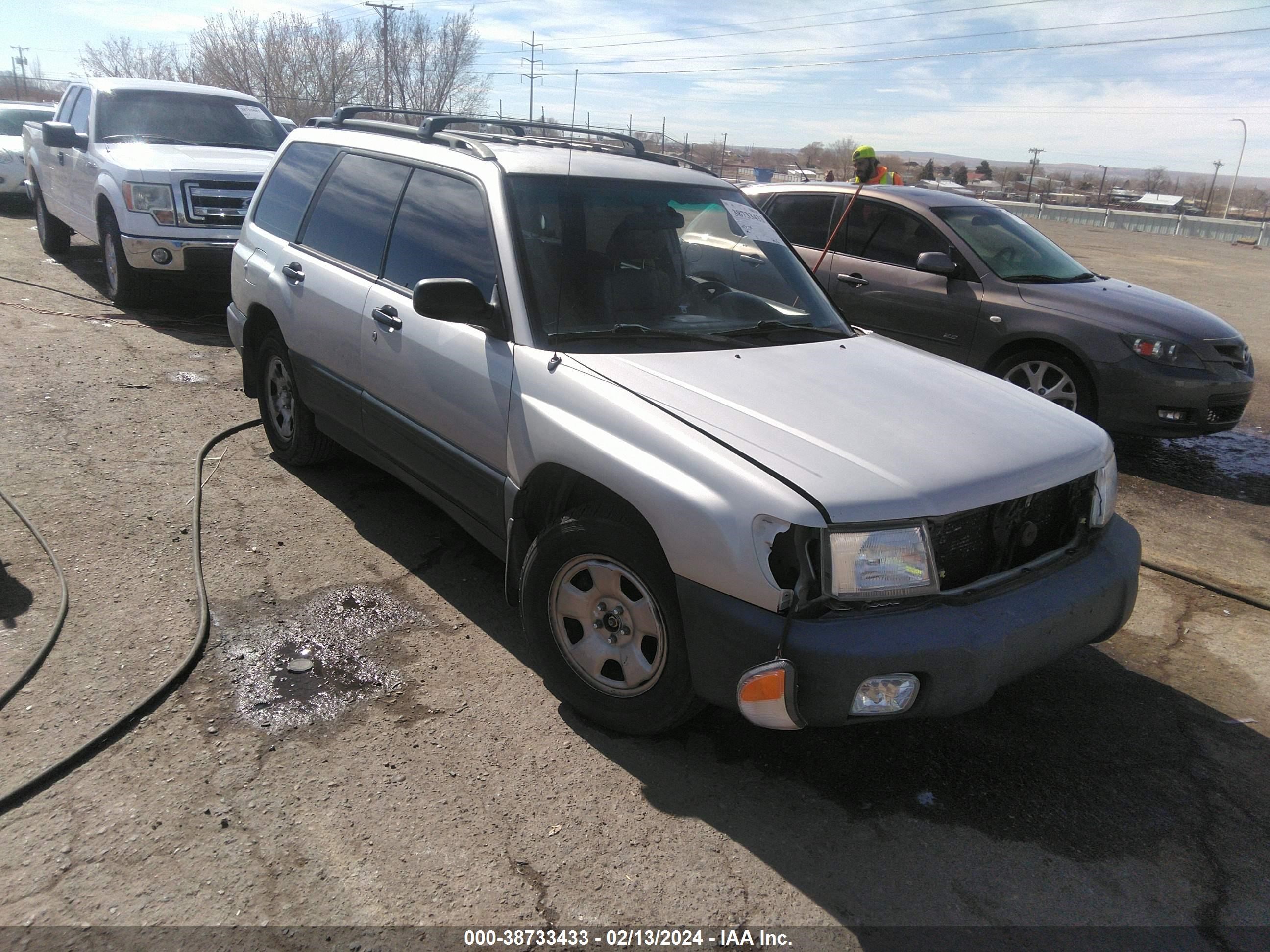 SUBARU FORESTER 2000 jf1sf6359yg722142