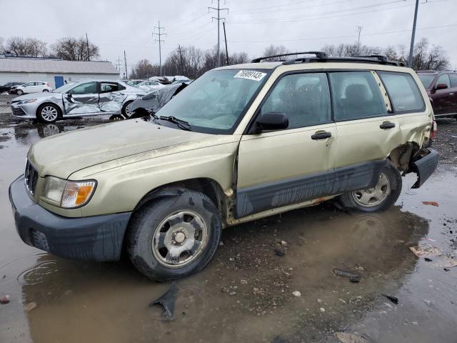 SUBARU FORESTER 2001 jf1sf635x1h744246