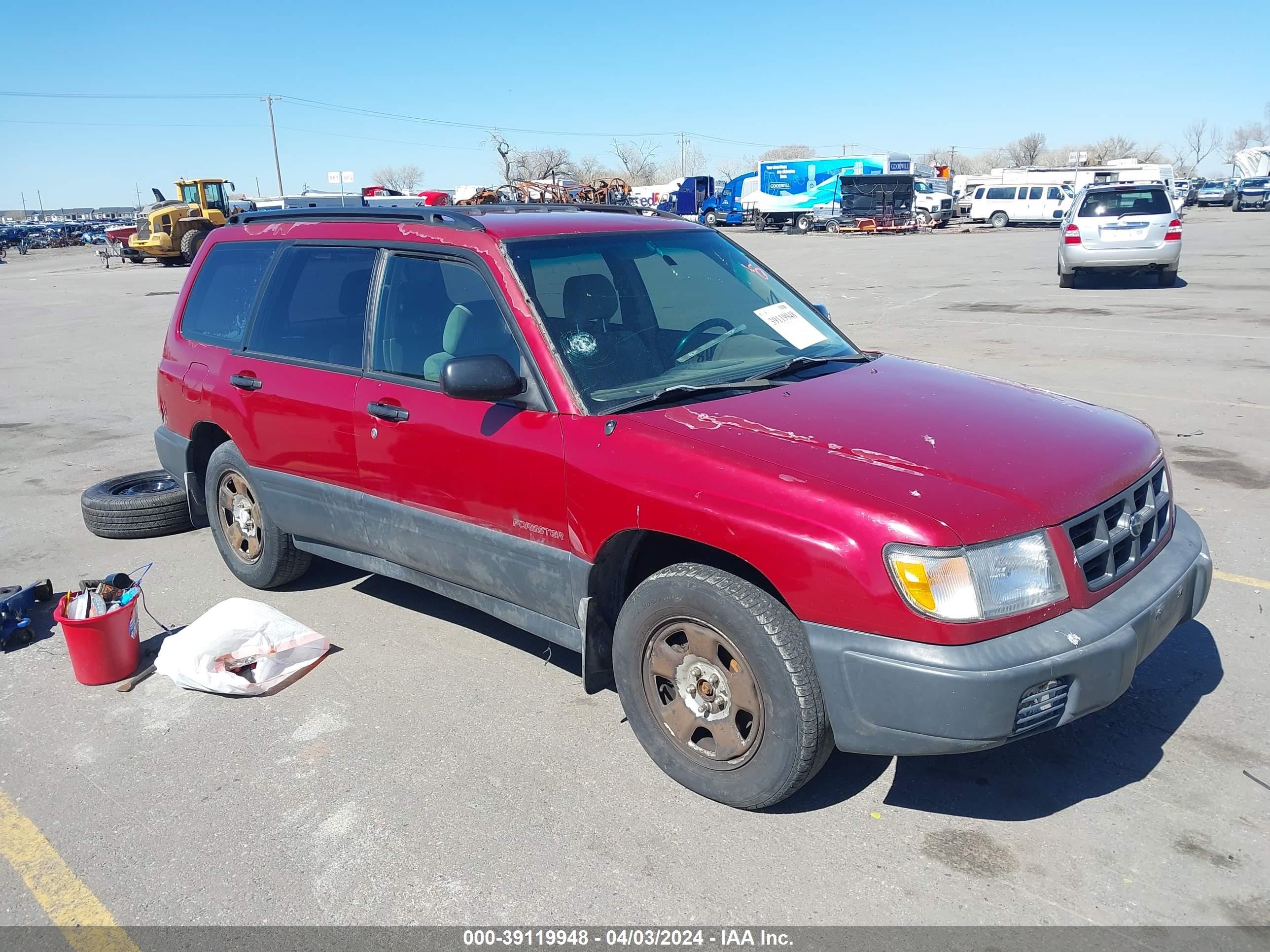 SUBARU FORESTER 1999 jf1sf635xxh714298