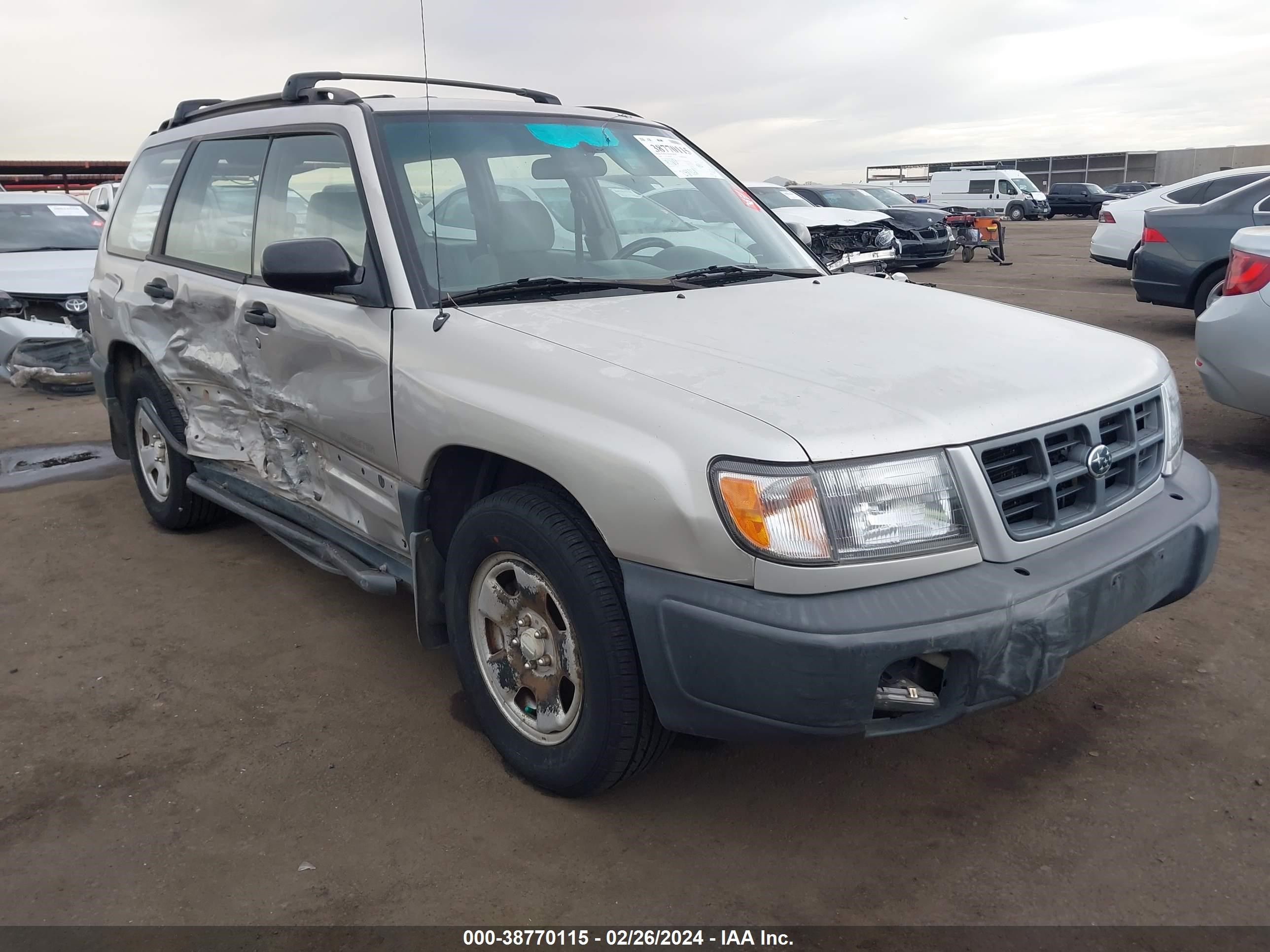 SUBARU FORESTER 2000 jf1sf635xyh706445