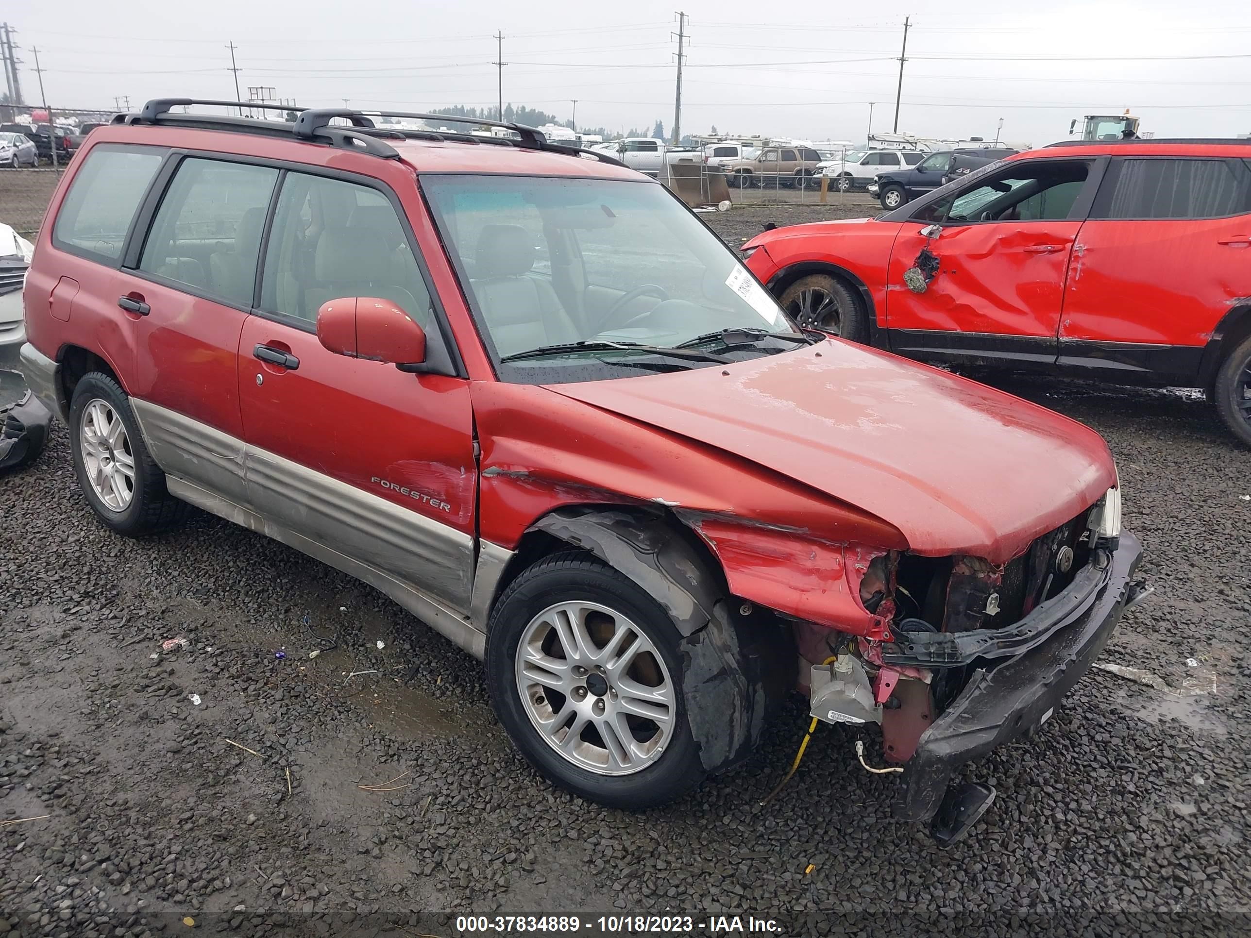 SUBARU FORESTER 2001 jf1sf65501h707431