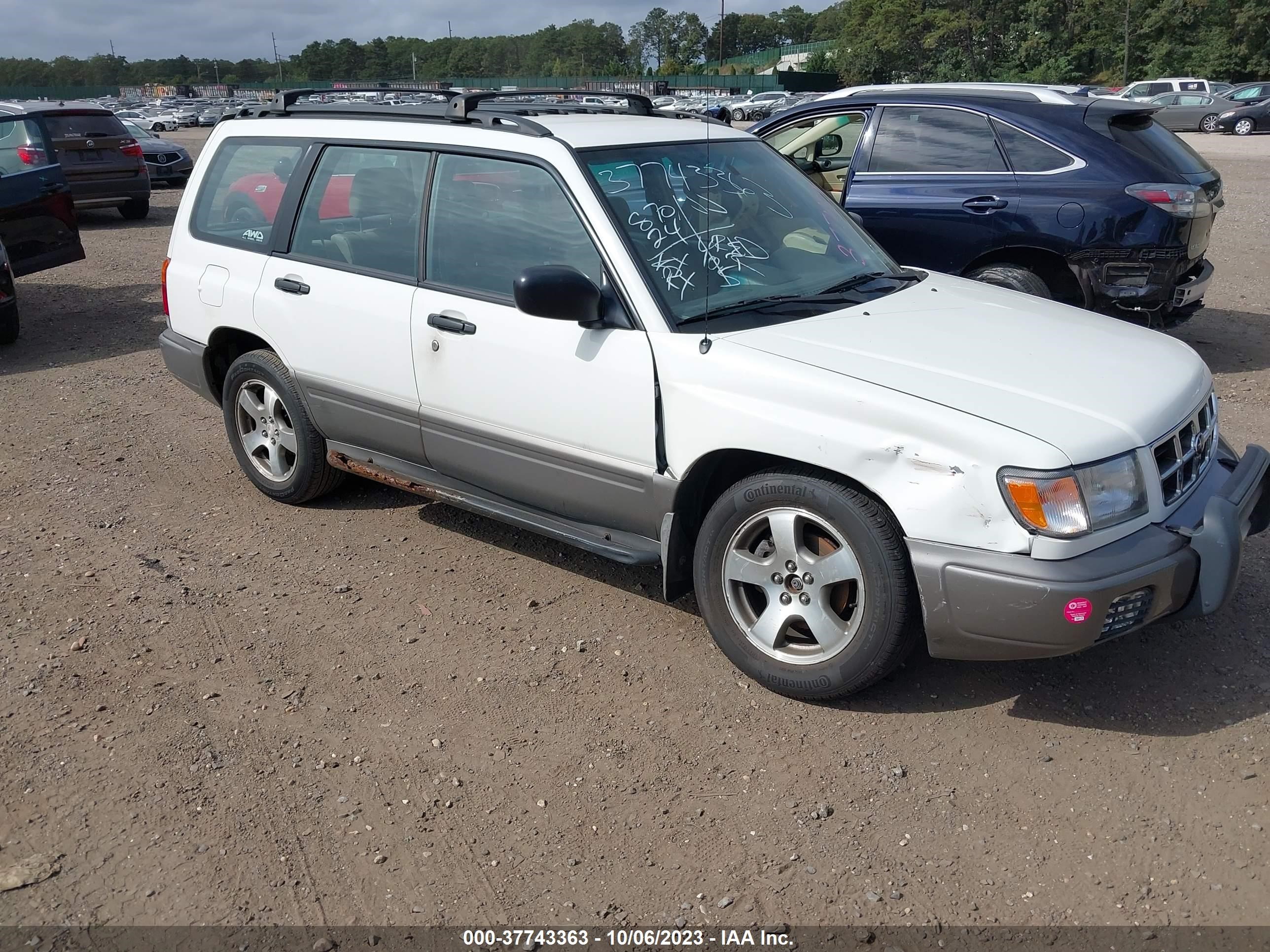 SUBARU FORESTER 1998 jf1sf6550wh781018