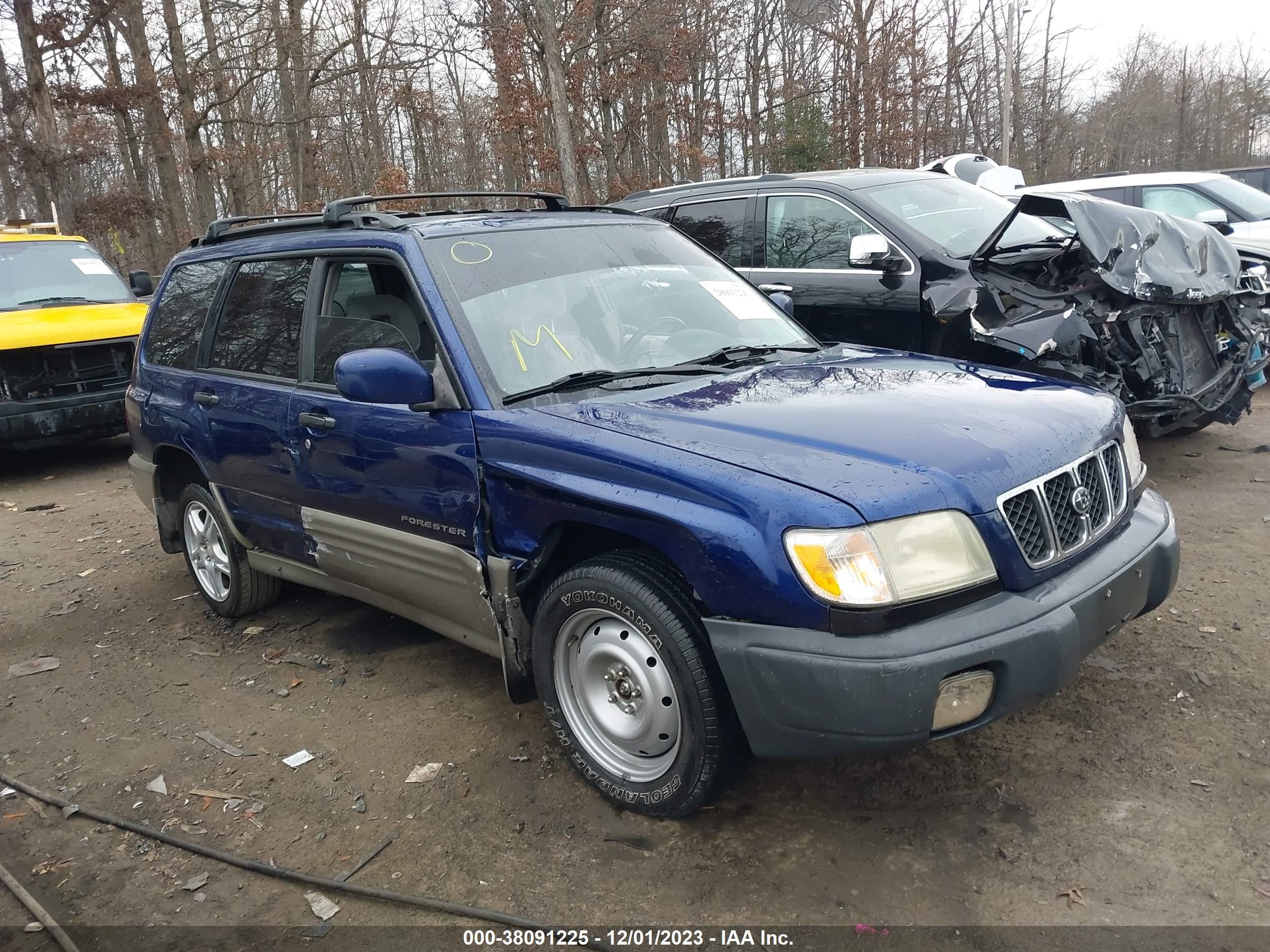 SUBARU FORESTER 2001 jf1sf65511h750031