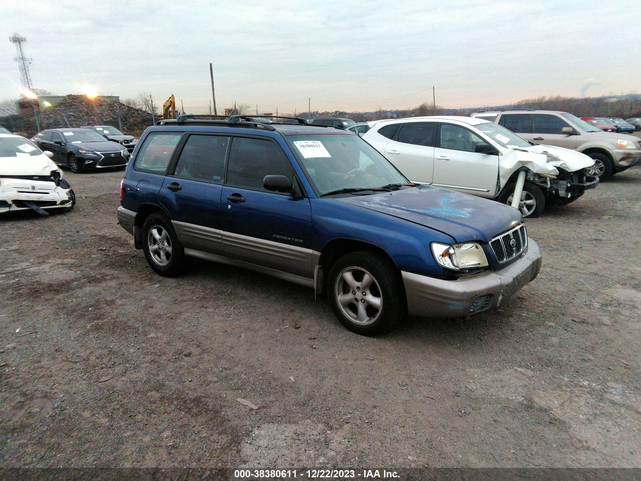 SUBARU FORESTER 2002 jf1sf65512h707701