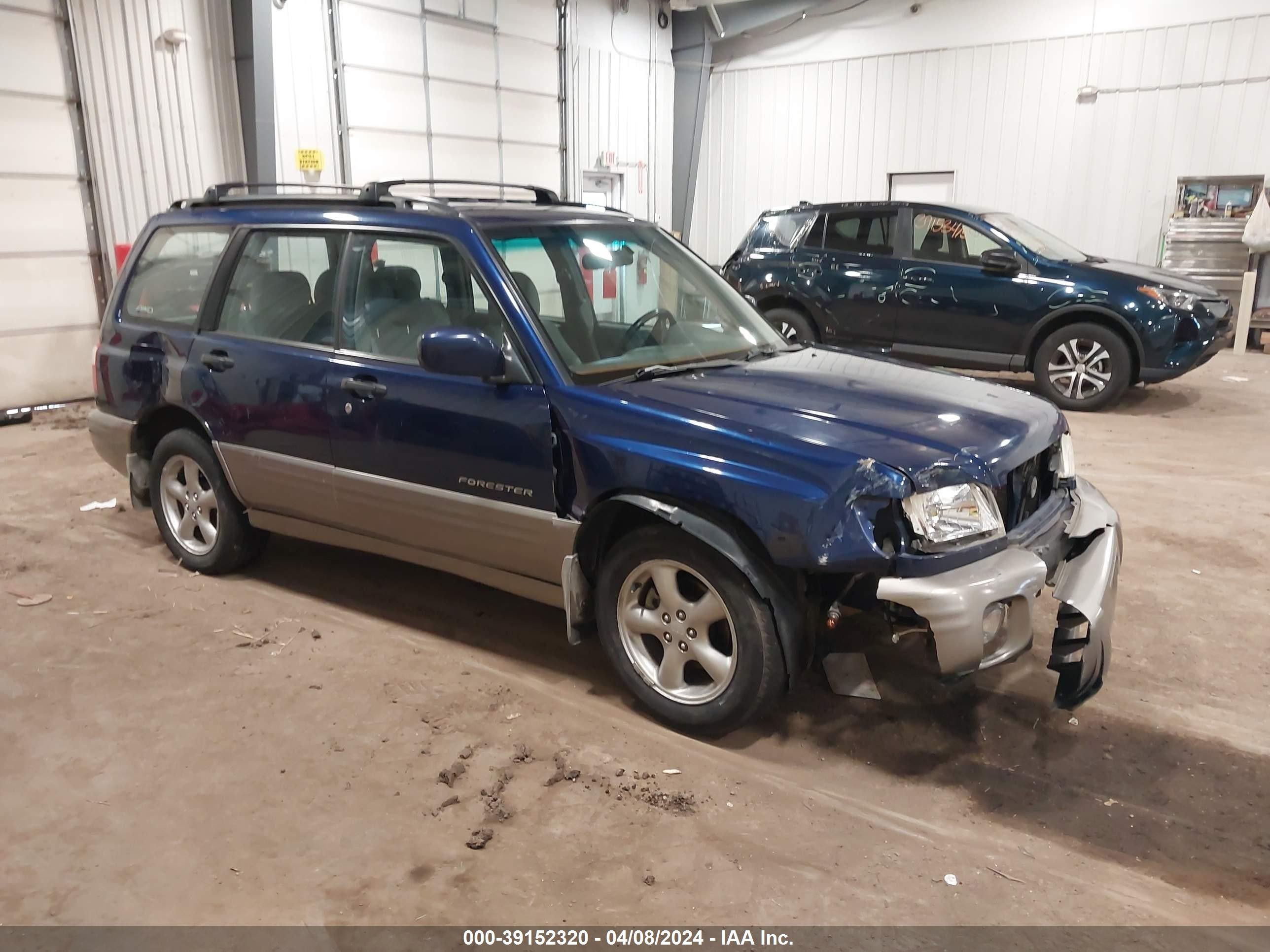 SUBARU FORESTER 2002 jf1sf65512h741962