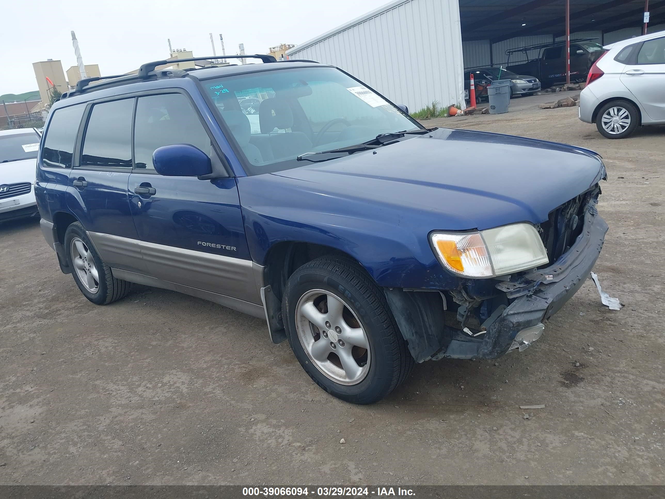 SUBARU FORESTER 2002 jf1sf65512h757983