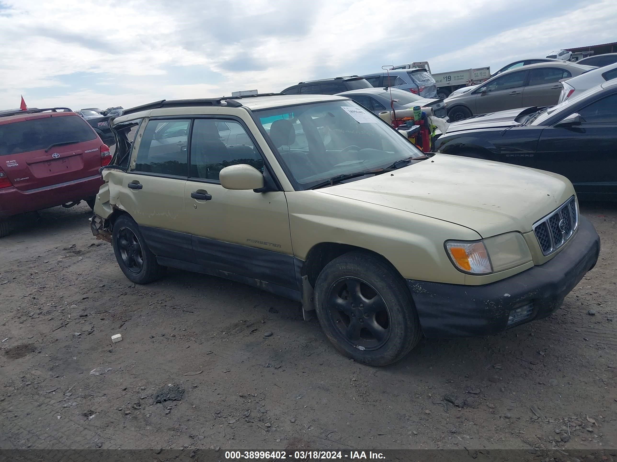 SUBARU FORESTER 2001 jf1sf65521g752716