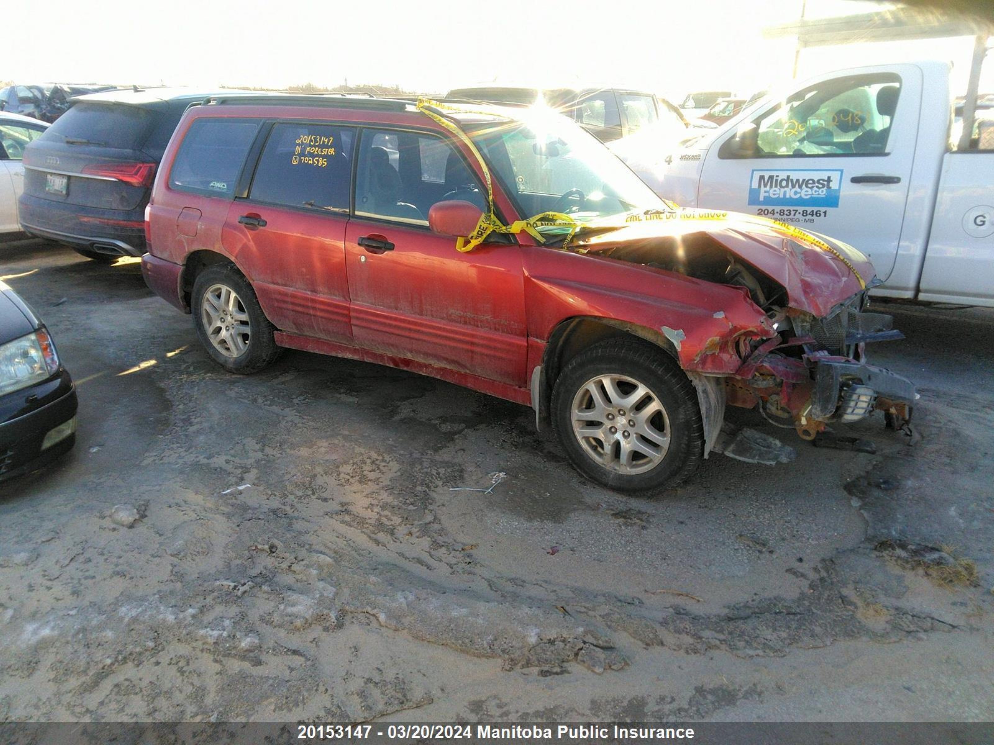 SUBARU FORESTER 2001 jf1sf65521h702585