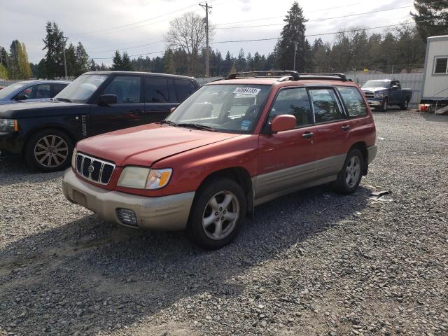 SUBARU FORESTER 2001 jf1sf65521h707933