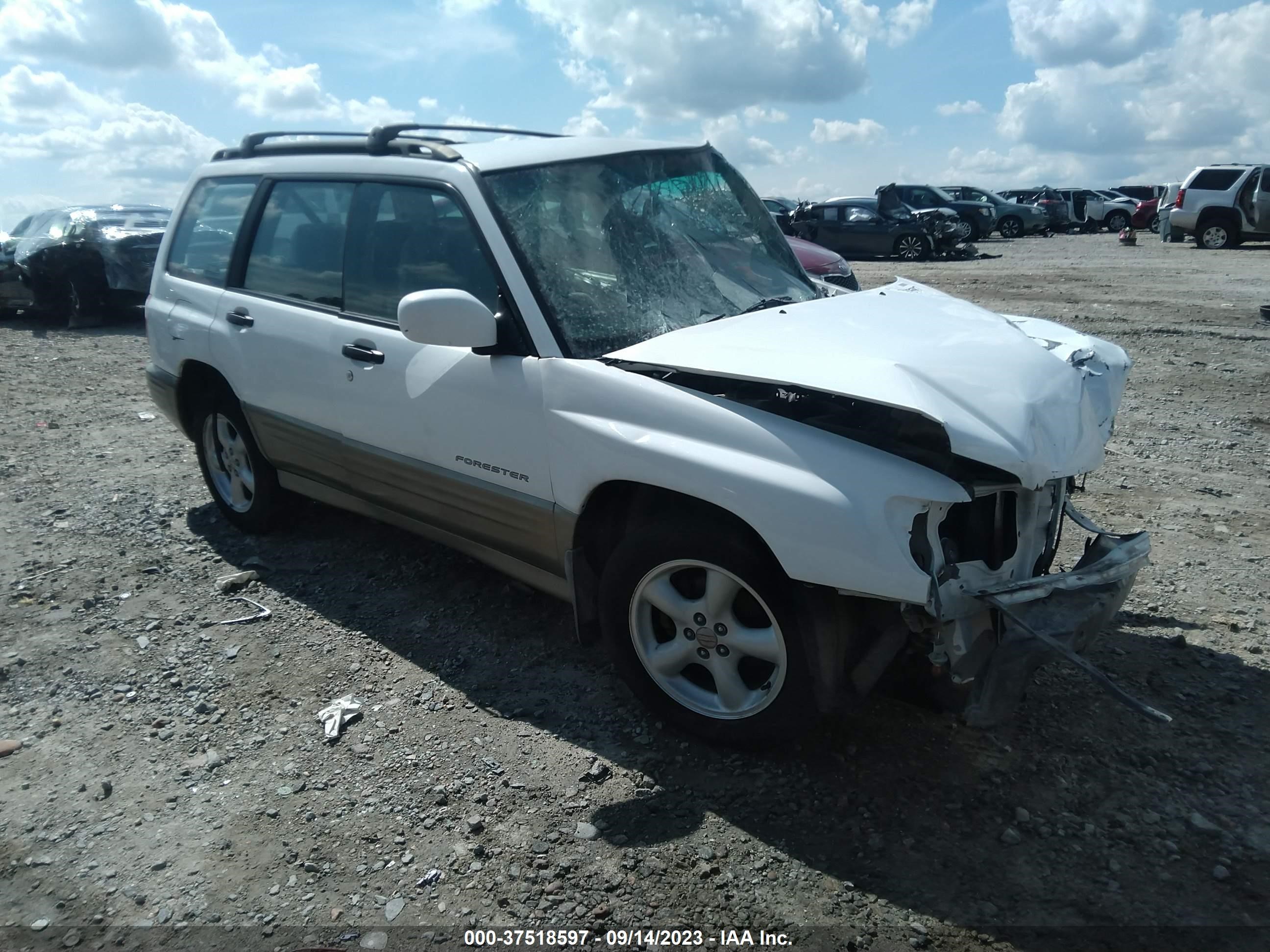 SUBARU FORESTER 2001 jf1sf65531h741850