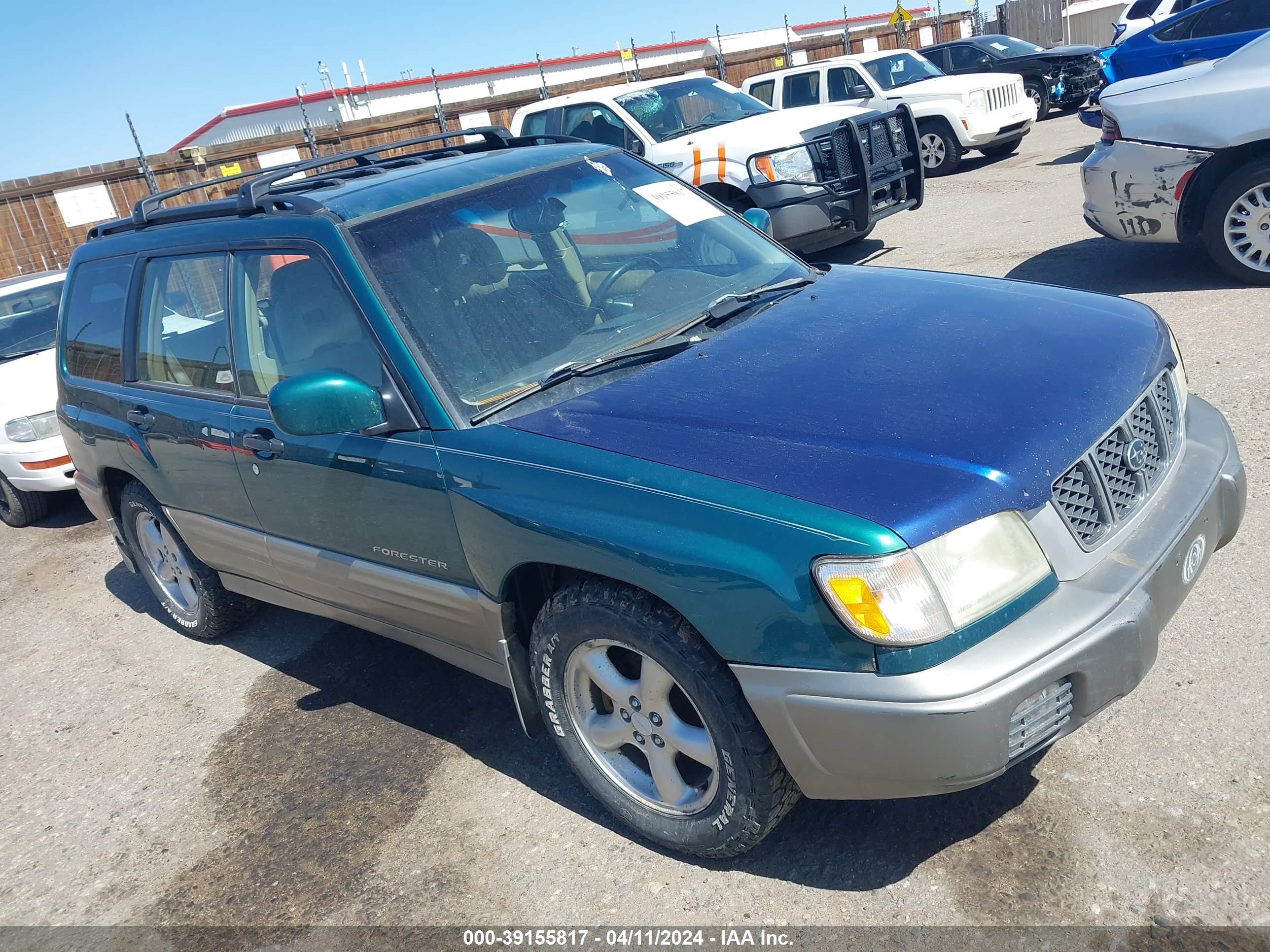 SUBARU FORESTER 2001 jf1sf65541h714110