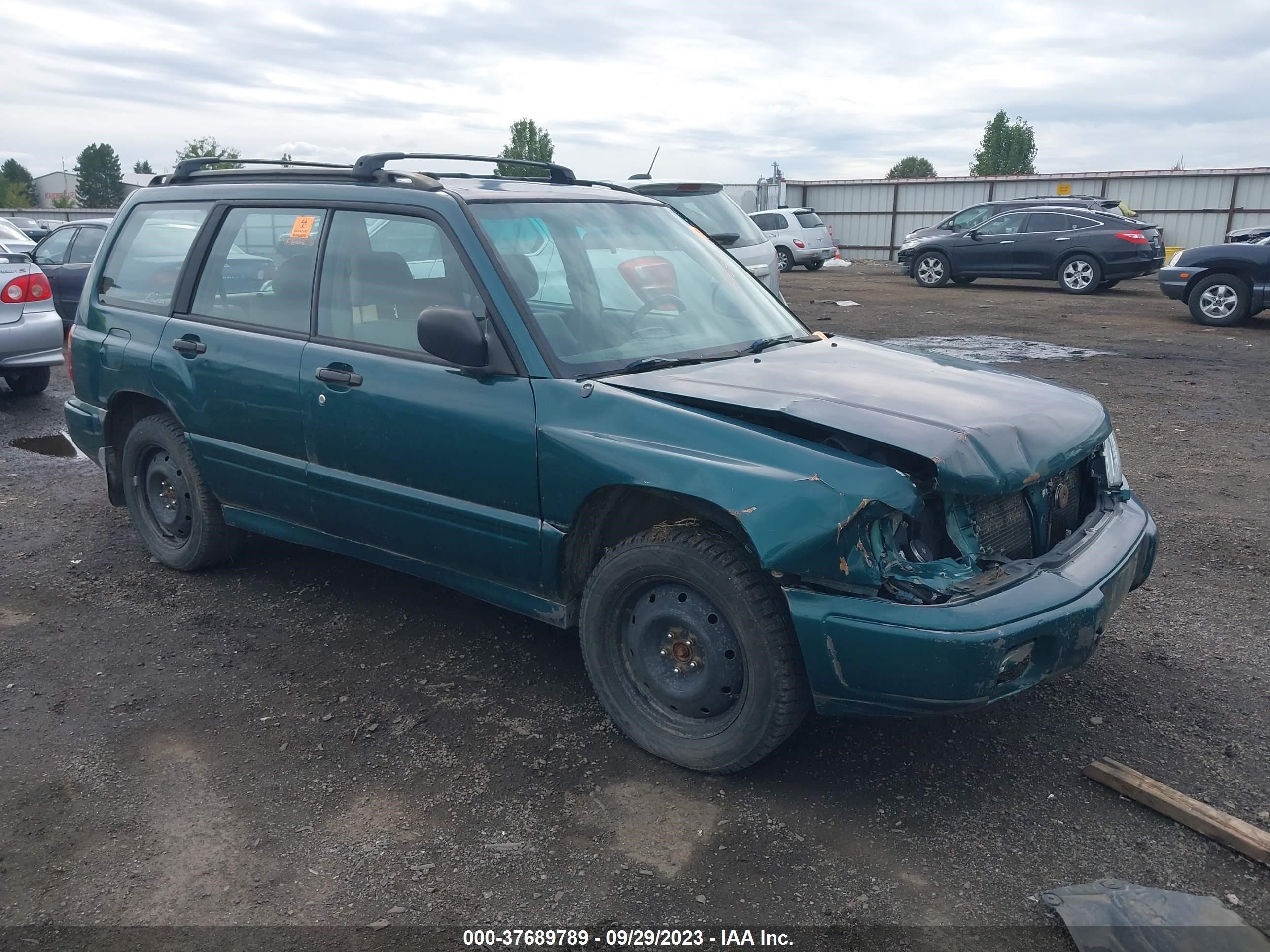 SUBARU FORESTER 1998 jf1sf6554wg706909