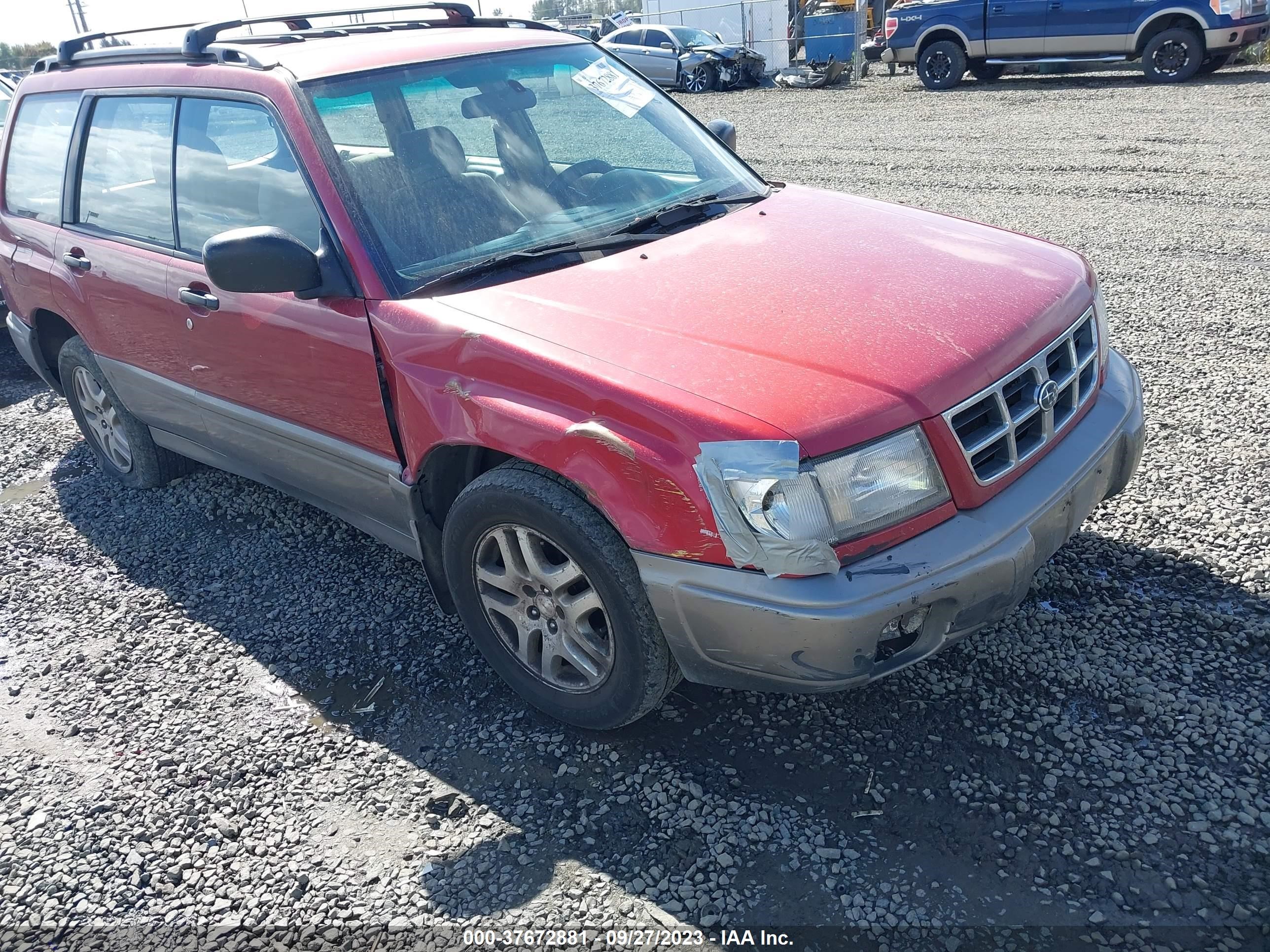 SUBARU FORESTER 1999 jf1sf6554xh747987