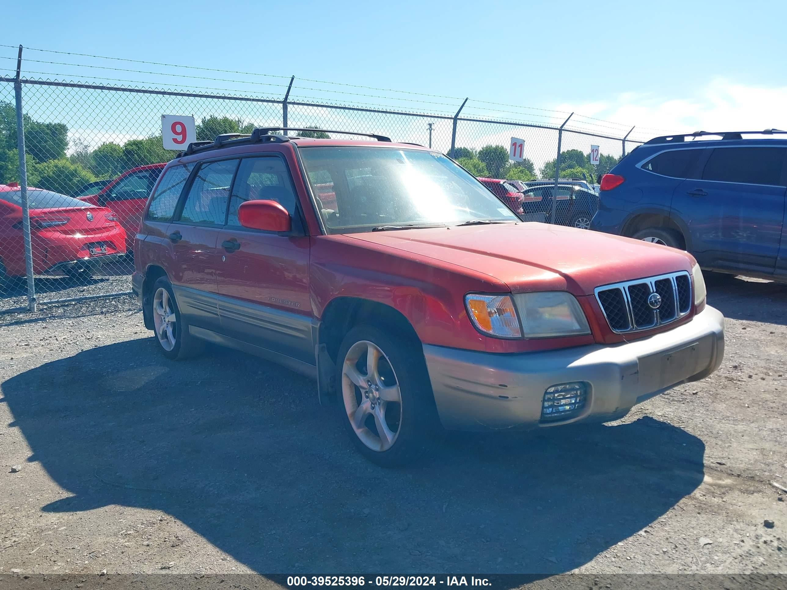 SUBARU FORESTER 2002 jf1sf65552h702436