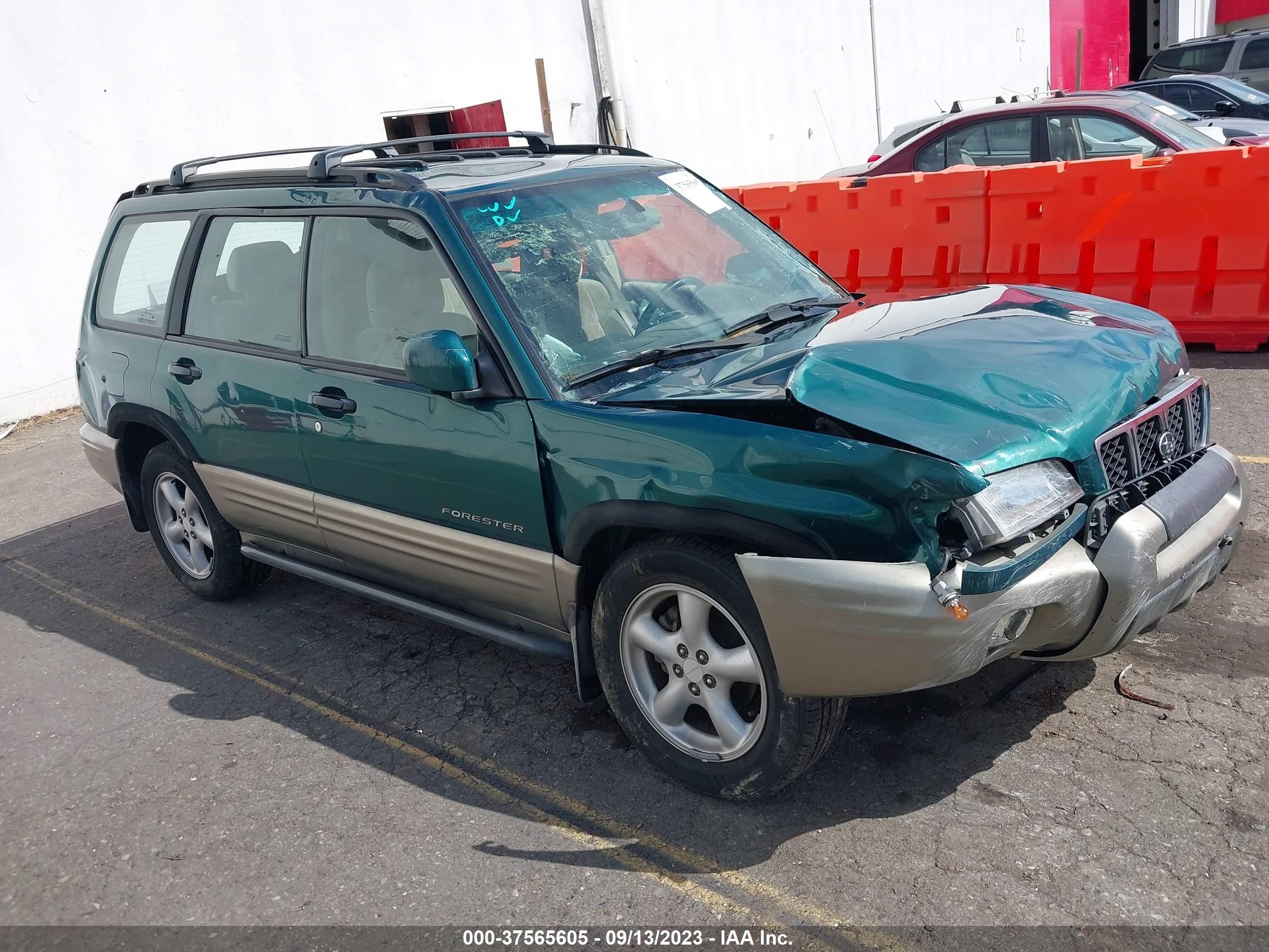 SUBARU FORESTER 2001 jf1sf65561h709541