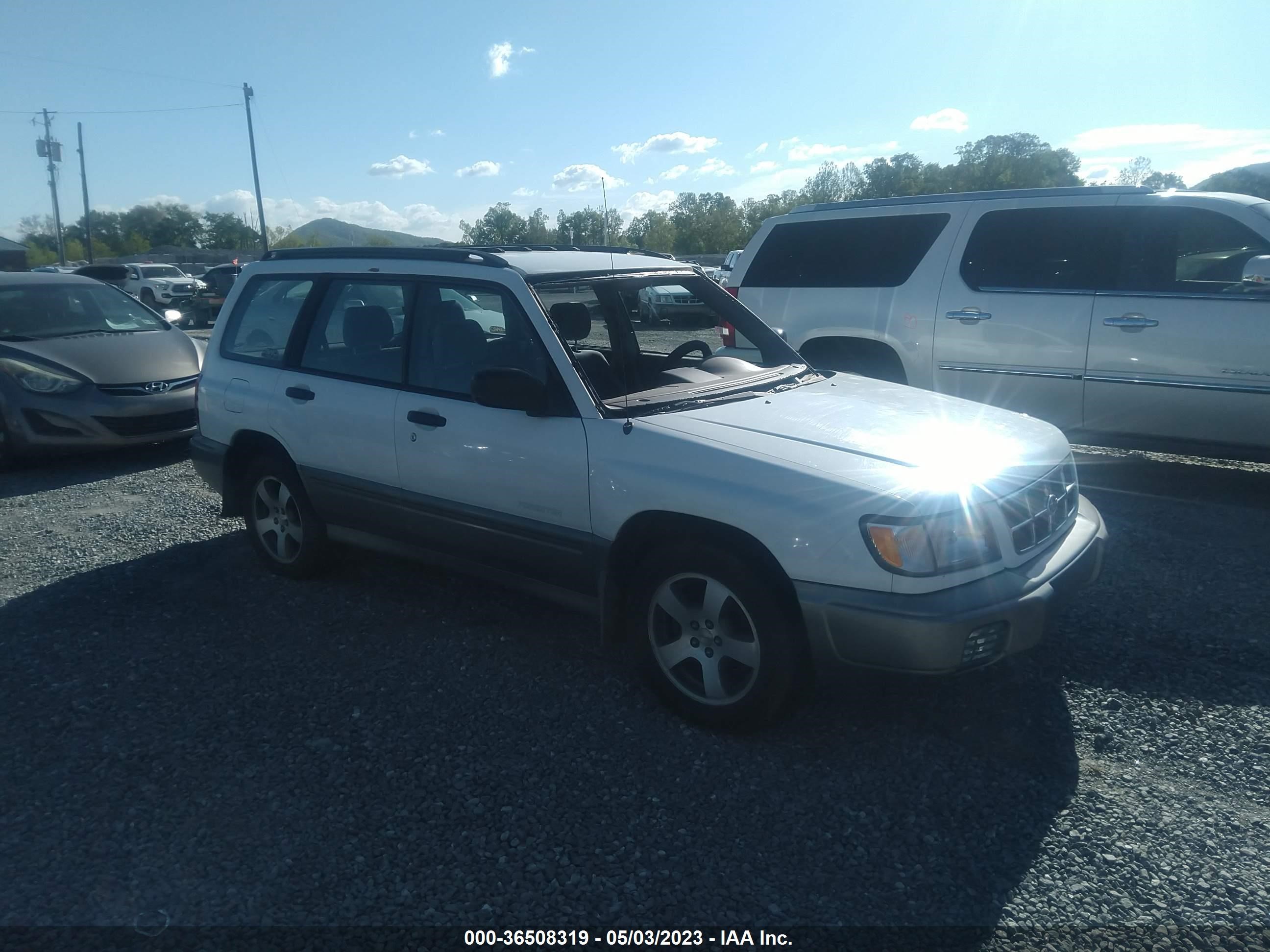 SUBARU FORESTER 1998 jf1sf6556wh705027