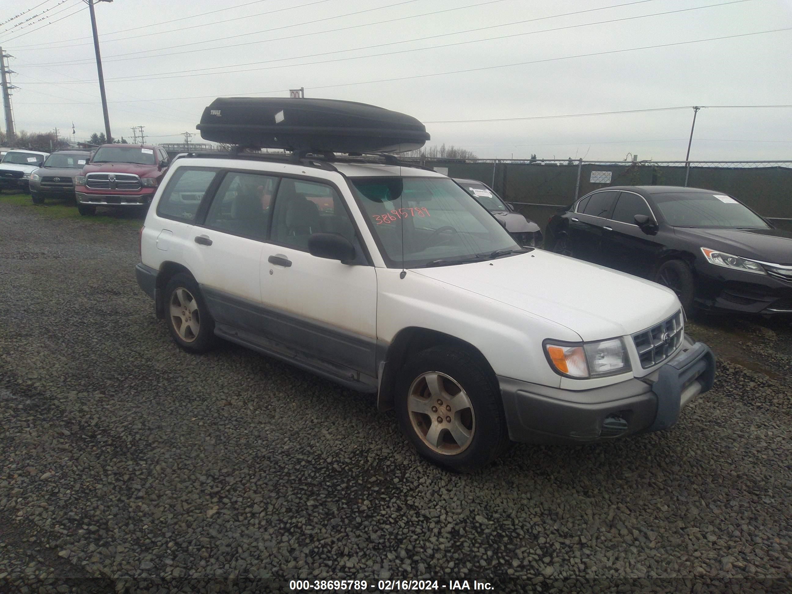 SUBARU FORESTER 1998 jf1sf6556wh753773