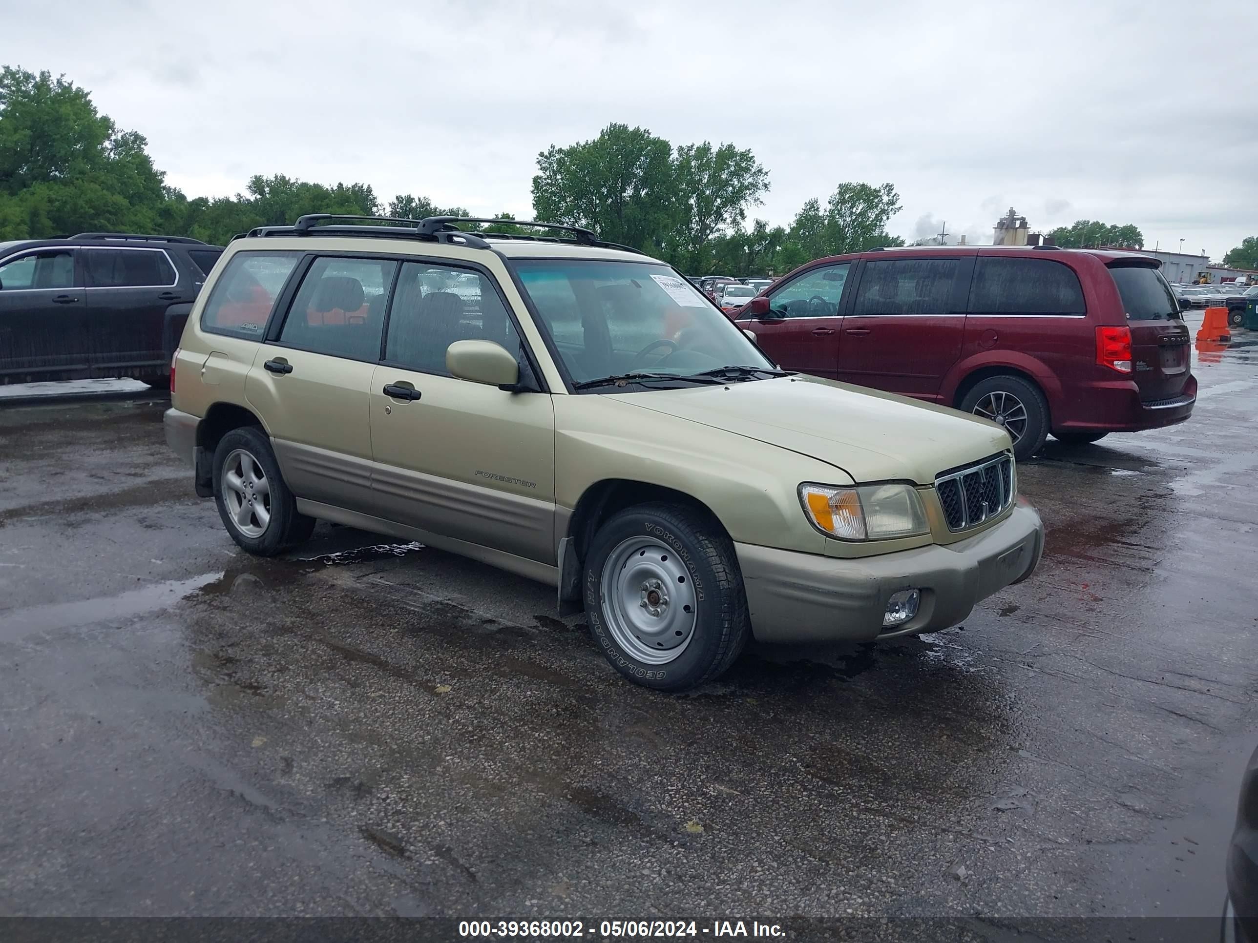 SUBARU FORESTER 2001 jf1sf65571h704638