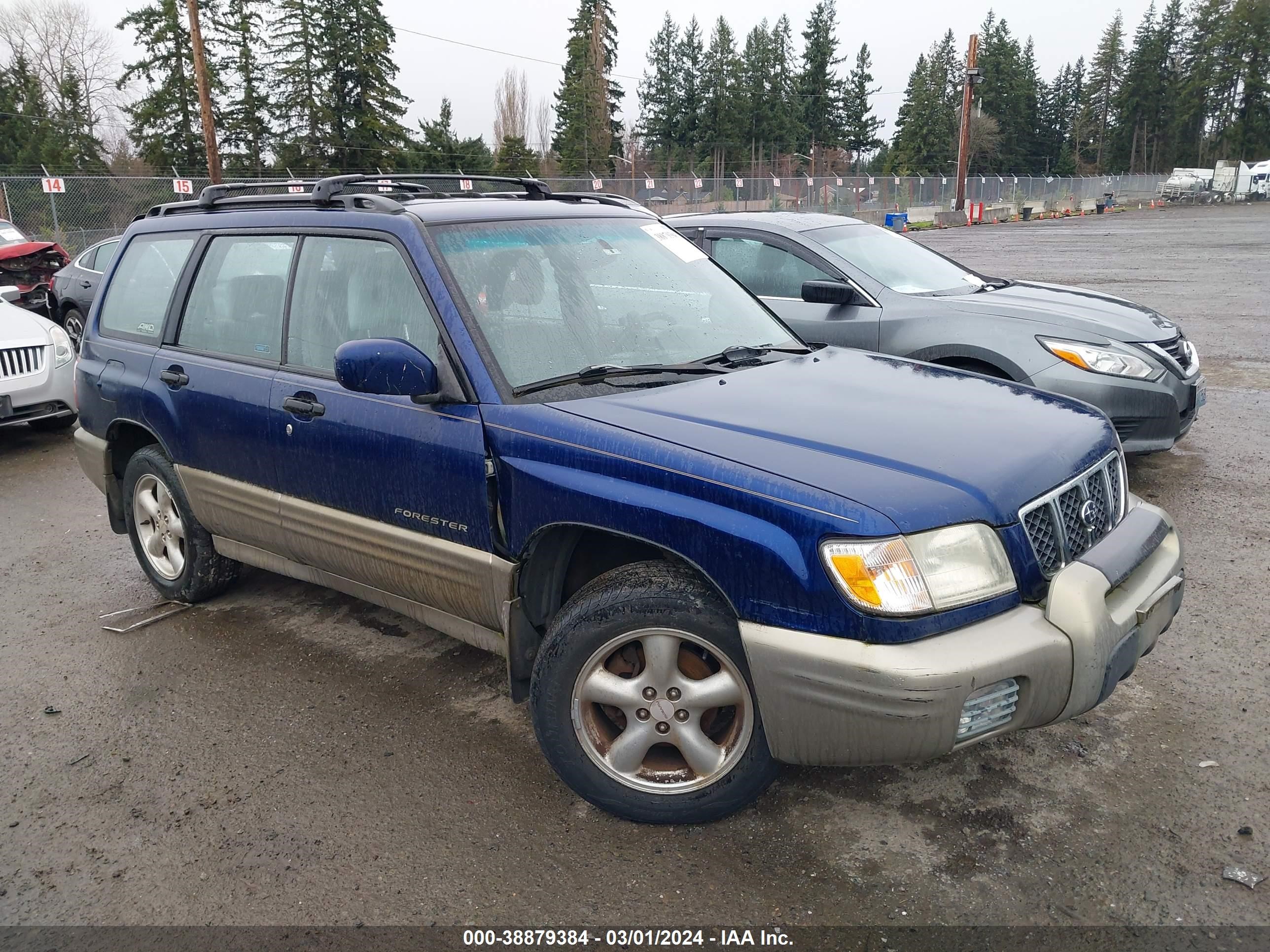 SUBARU FORESTER 2001 jf1sf65571h704865