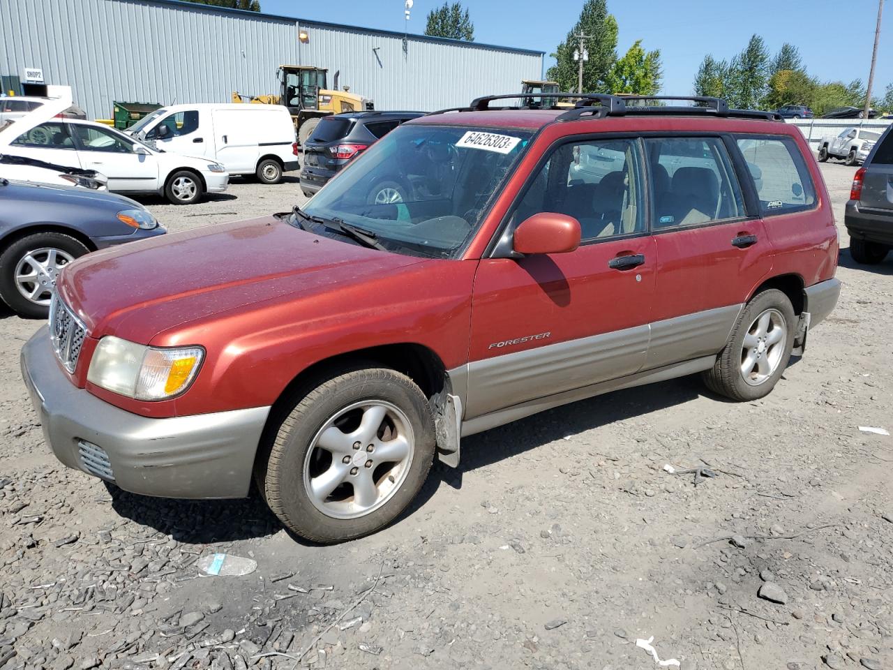 SUBARU FORESTER 2001 jf1sf65571h706647