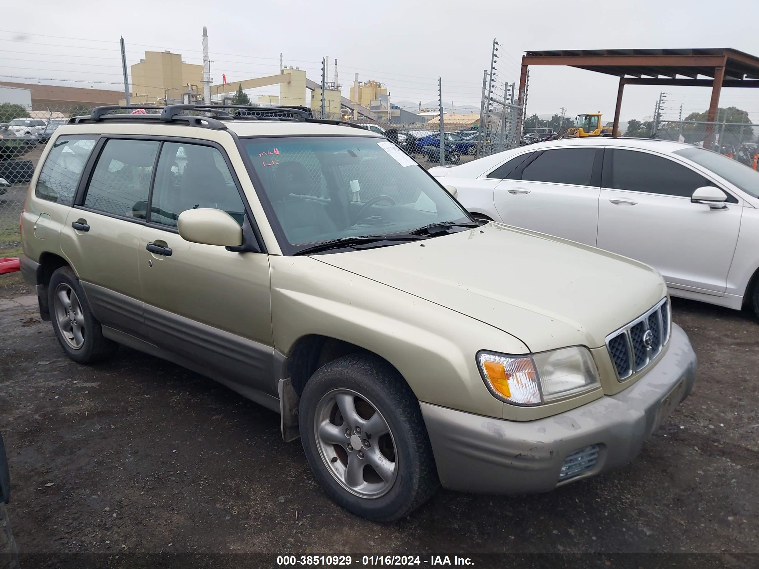 SUBARU FORESTER 2001 jf1sf65581g766202