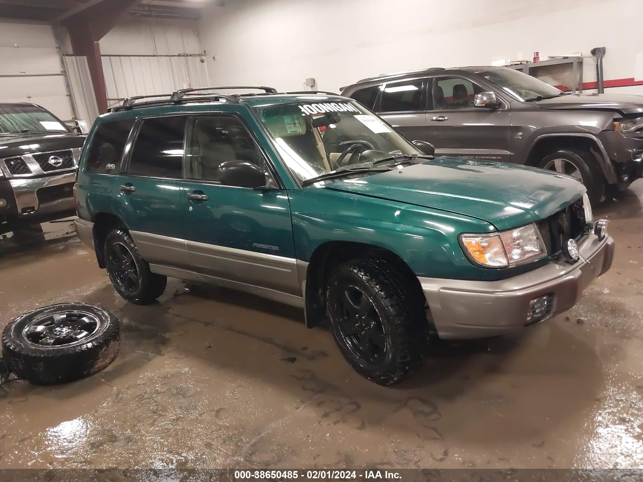 SUBARU FORESTER 2000 jf1sf6558yg729340