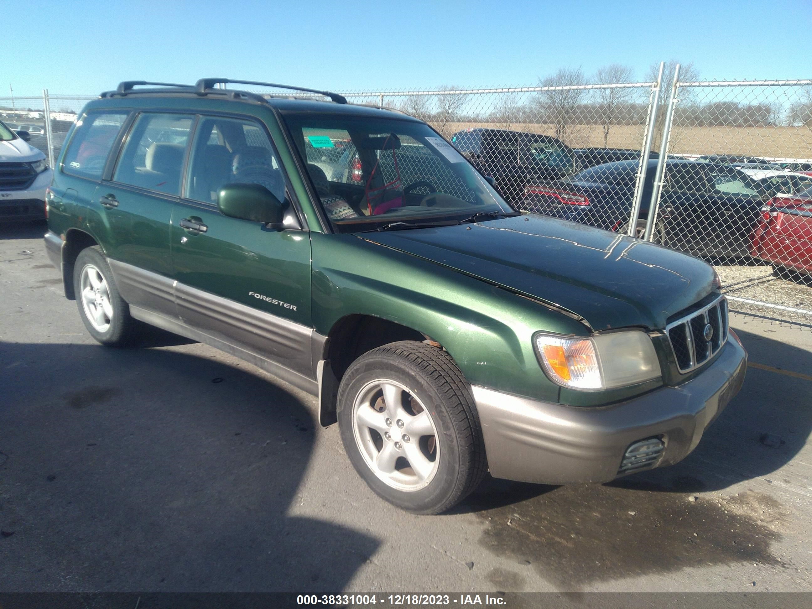 SUBARU FORESTER 2002 jf1sf65592h722561