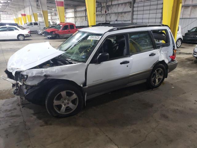 SUBARU FORESTER 2000 jf1sf6559yh716252