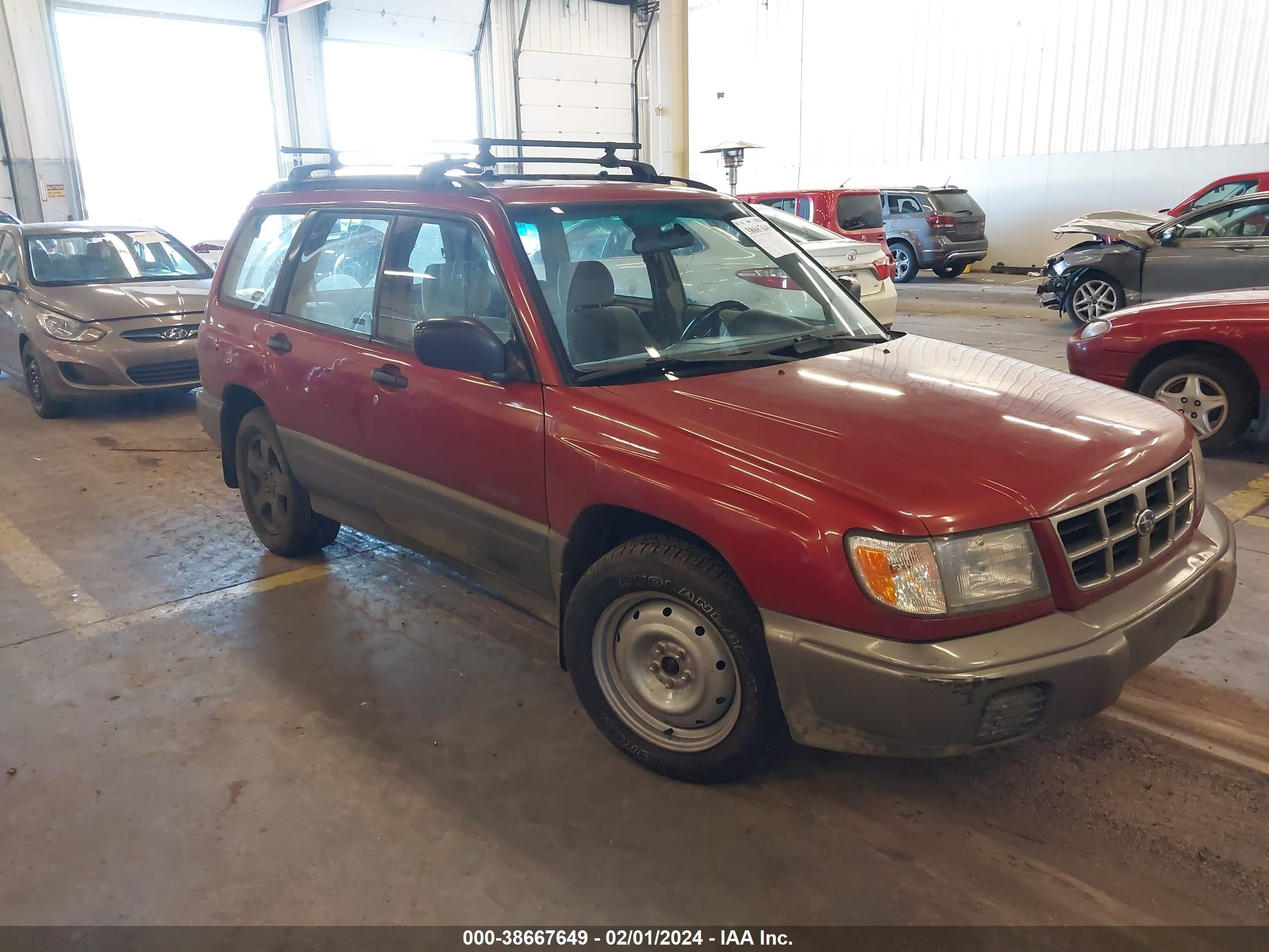 SUBARU FORESTER 2000 jf1sf655xyh701954