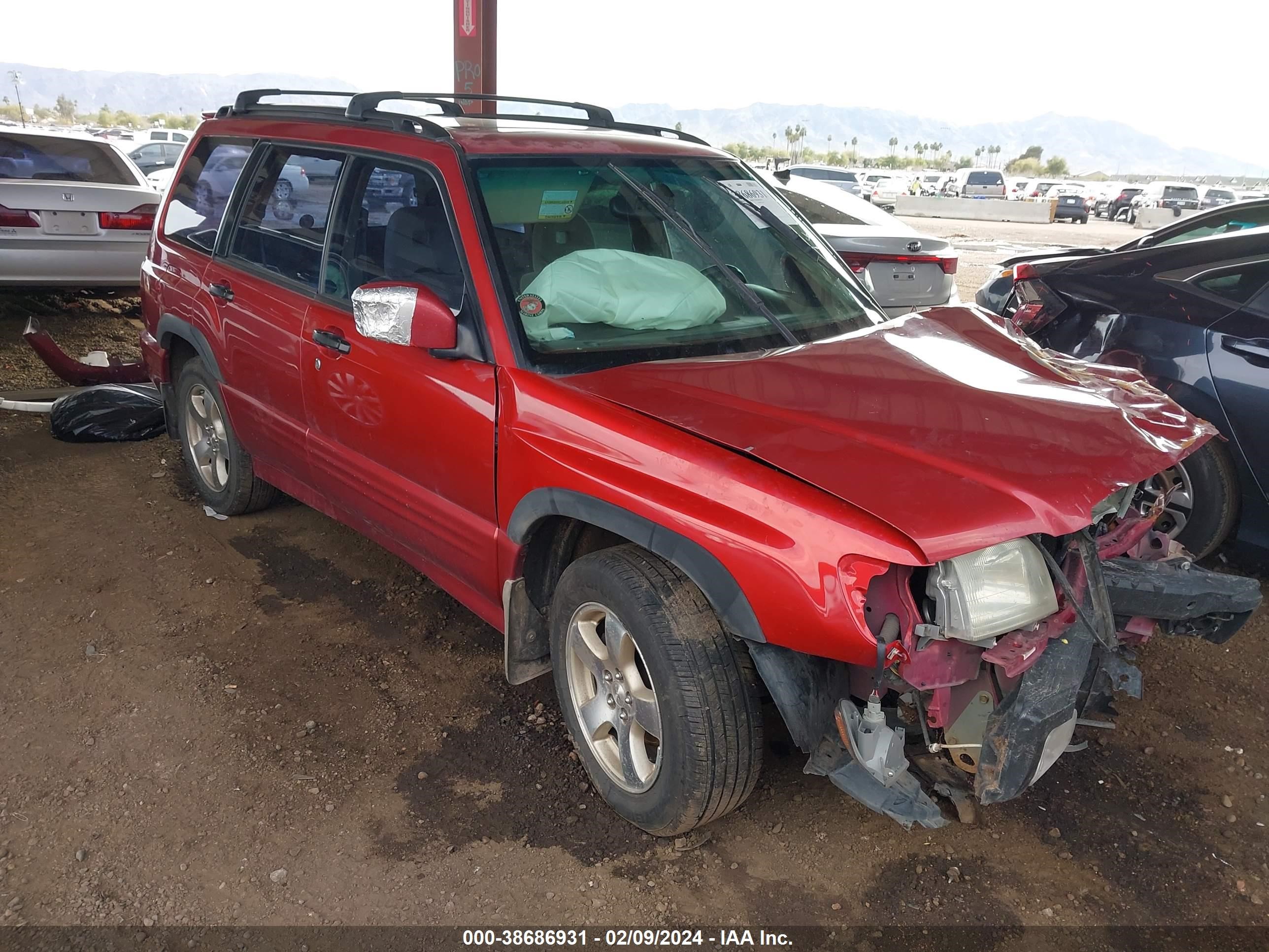 SUBARU FORESTER 2001 jf1sf65601h704814