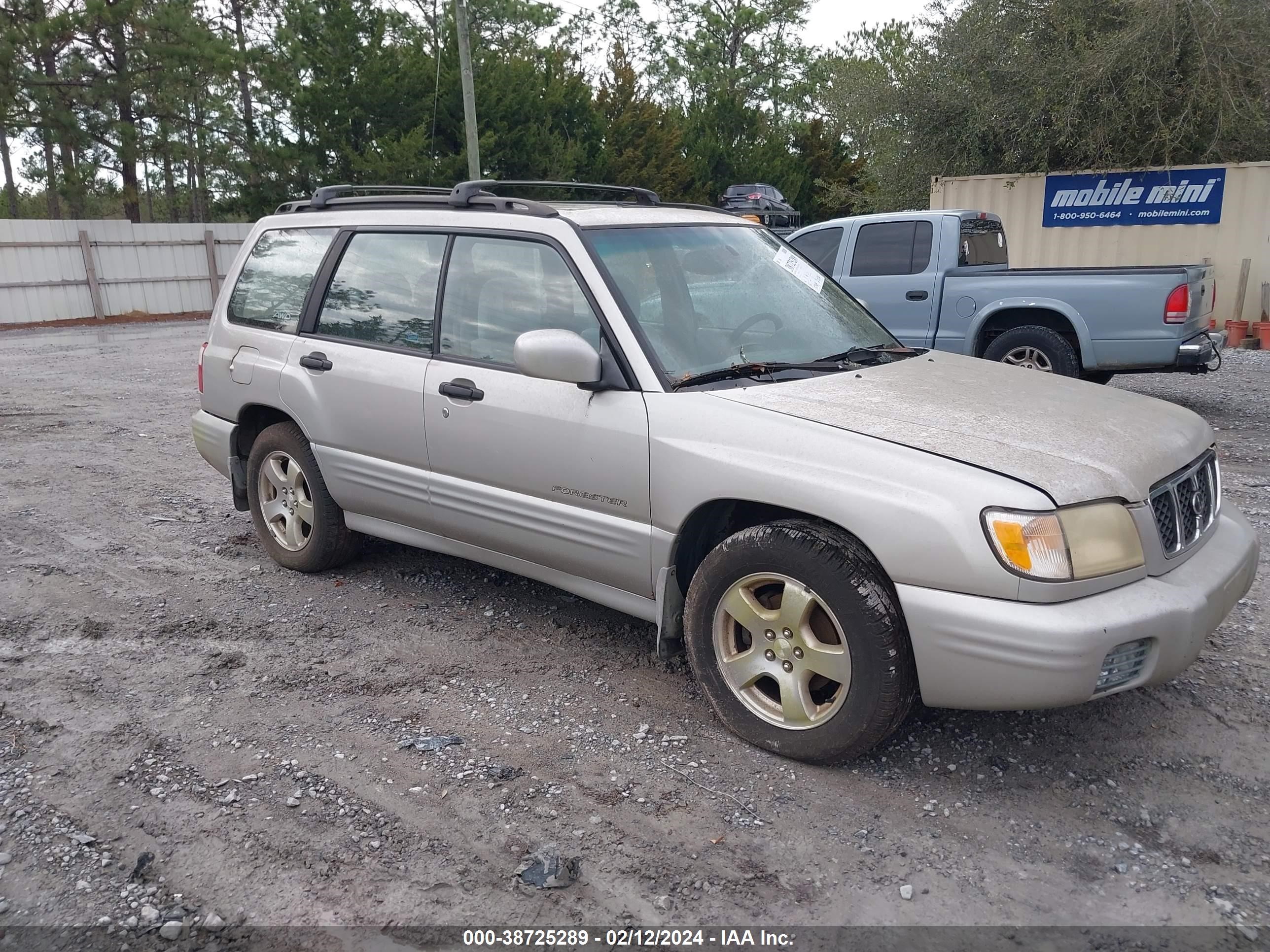 SUBARU FORESTER 2001 jf1sf65631h700417