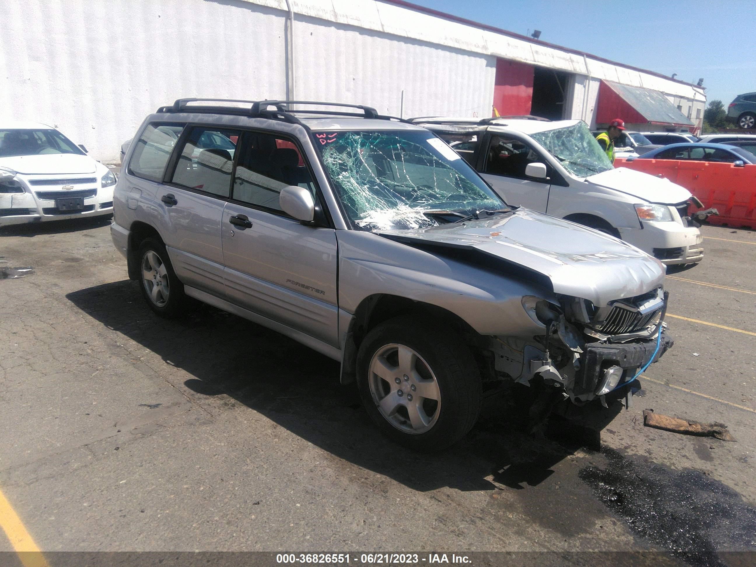 SUBARU FORESTER 2001 jf1sf65641h756012