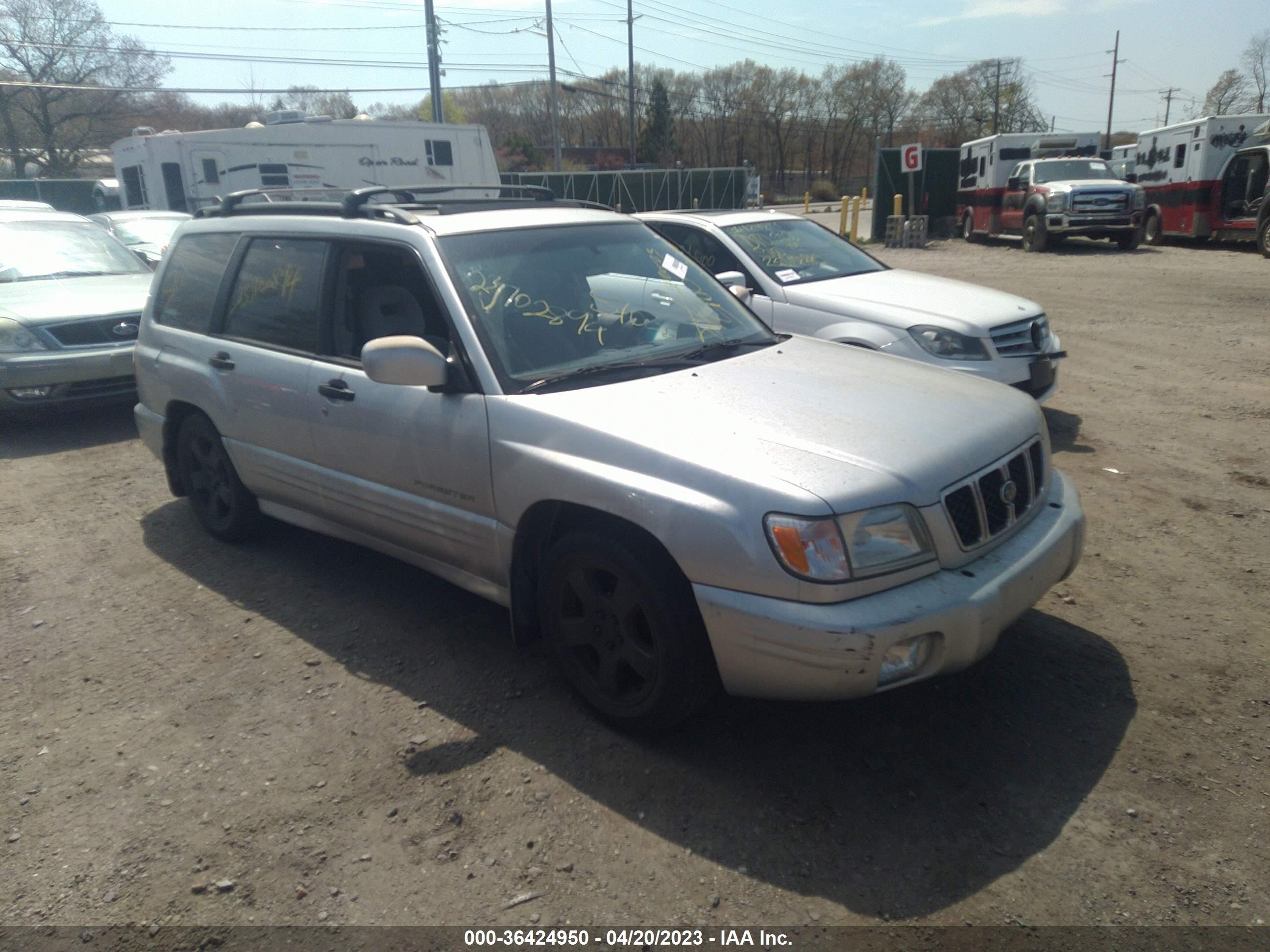 SUBARU FORESTER 2002 jf1sf65642h758604