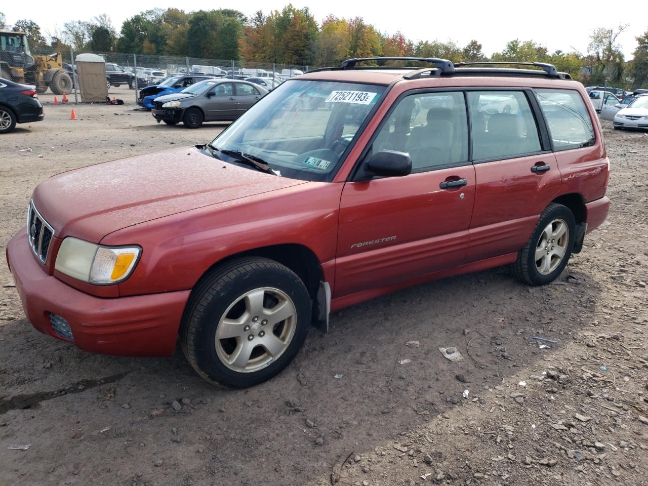 SUBARU FORESTER 2001 jf1sf65671h725448