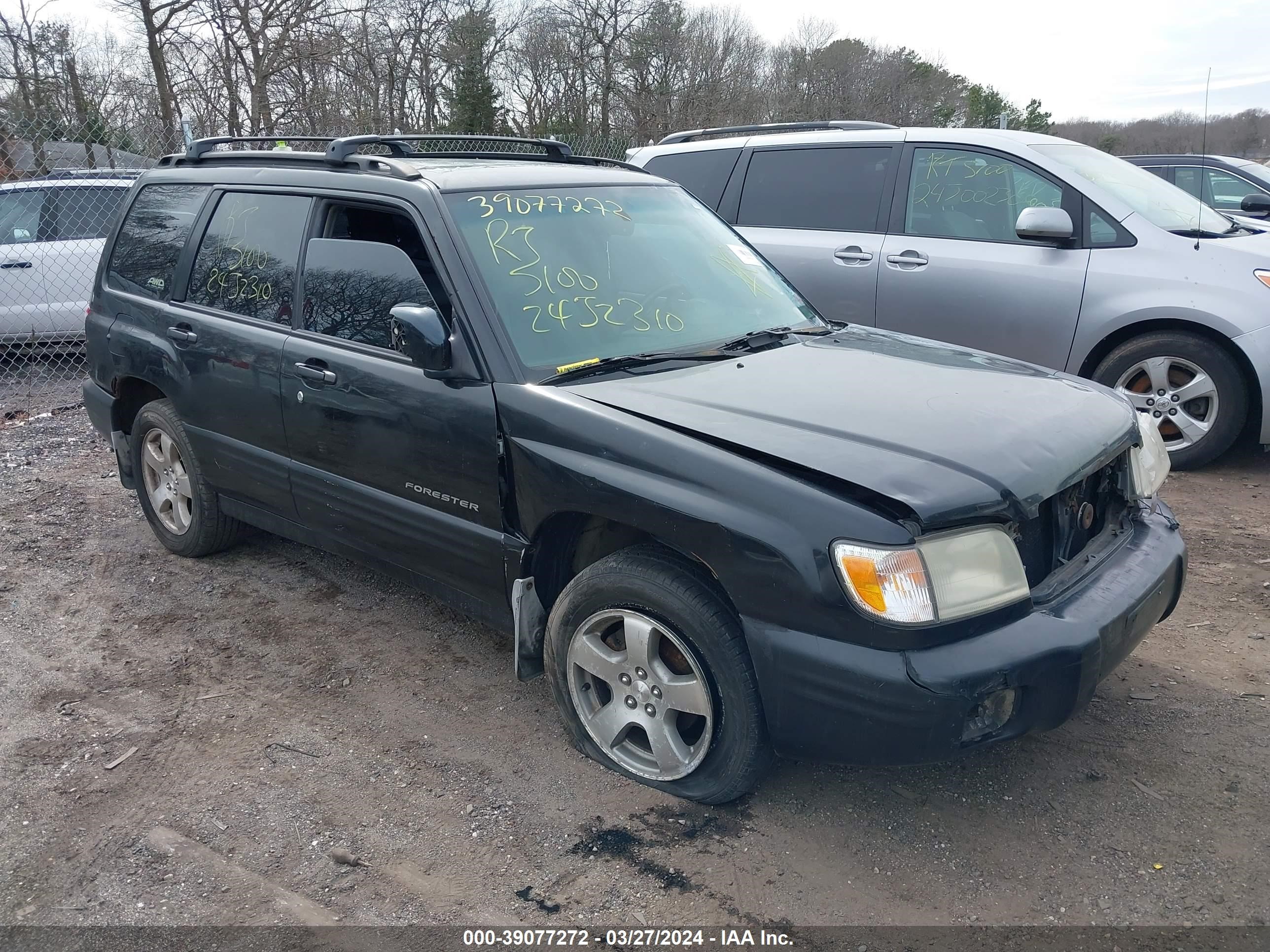 SUBARU FORESTER 2001 jf1sf65681h753436