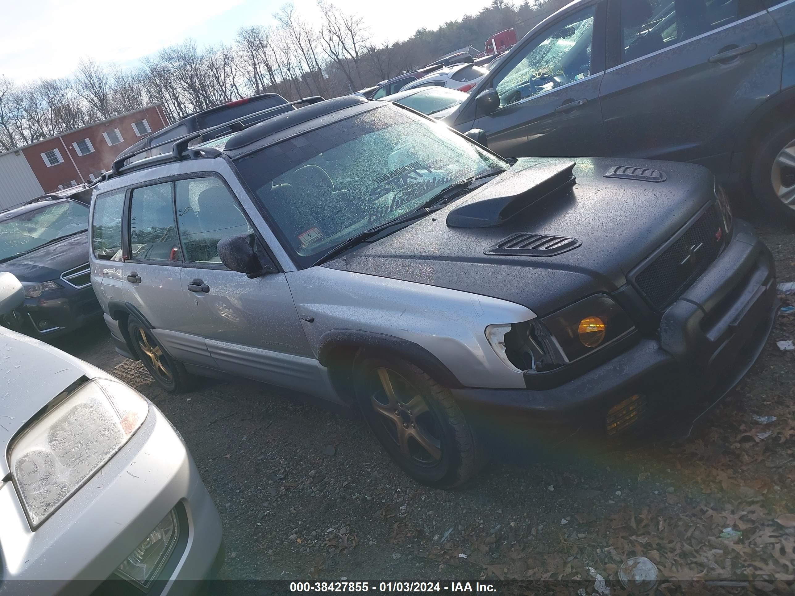 SUBARU FORESTER 2002 jf1sf65692h740471