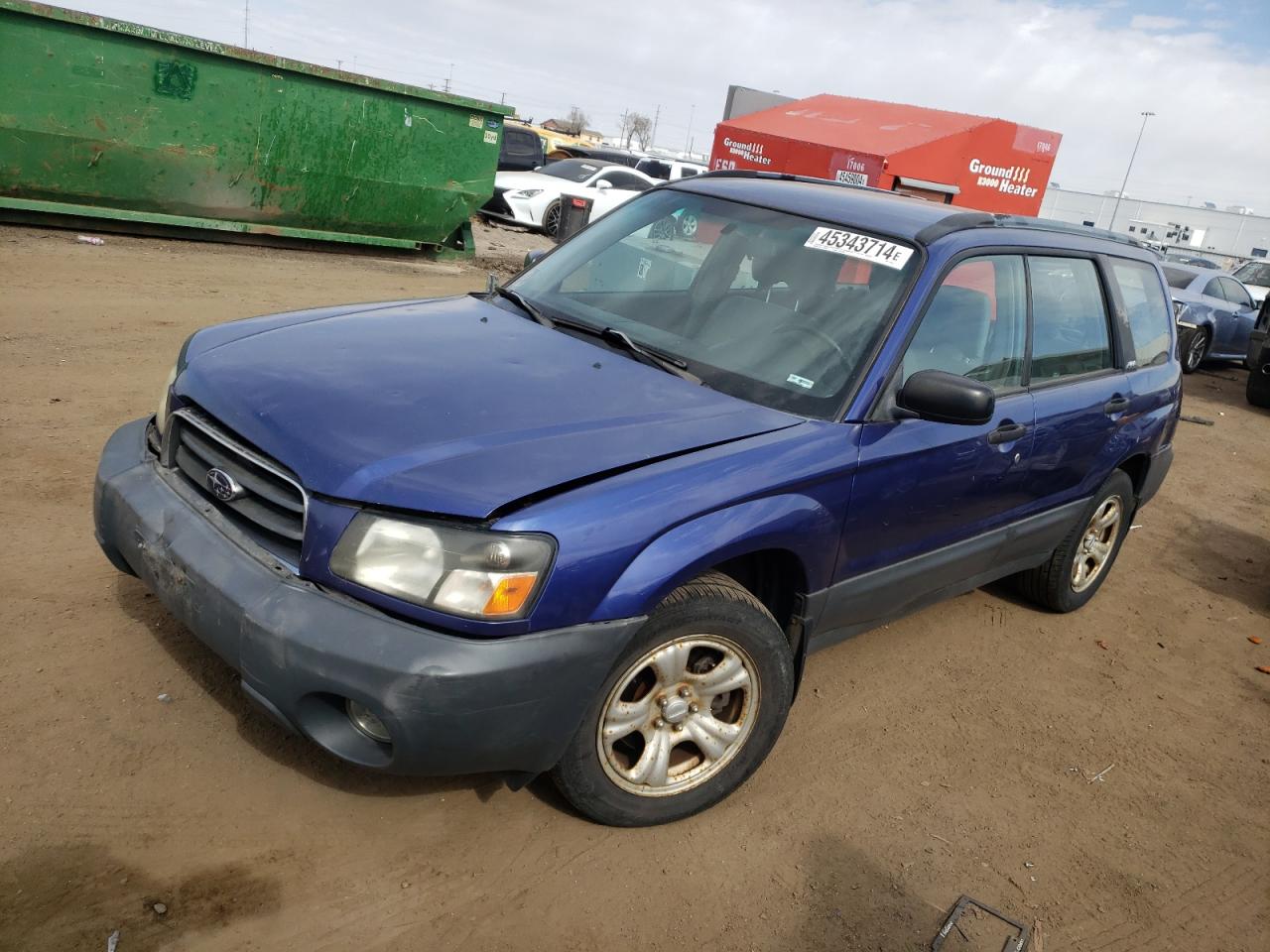 SUBARU FORESTER 2004 jf1sg63604g700465