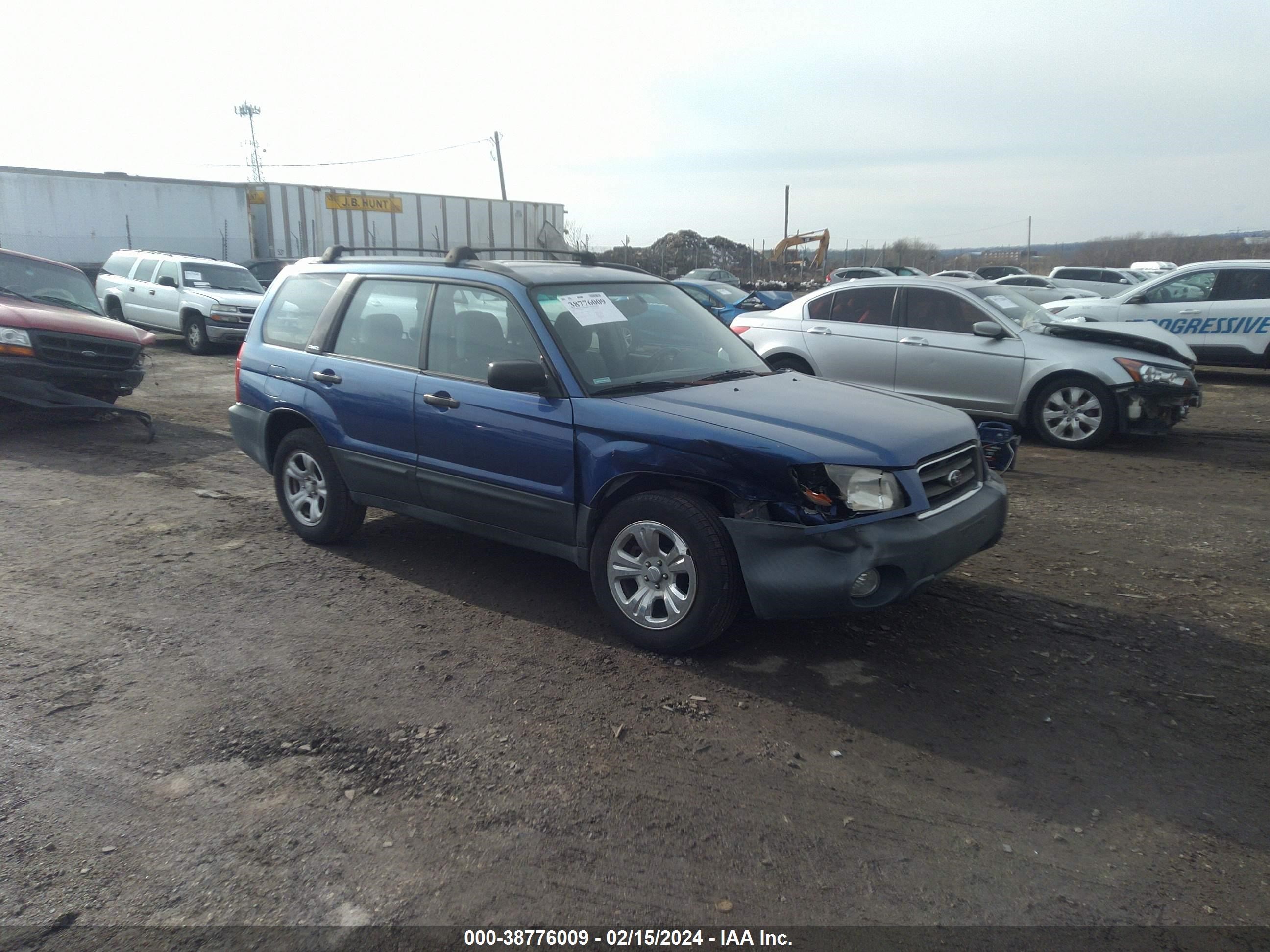 SUBARU FORESTER 2004 jf1sg63604h706986