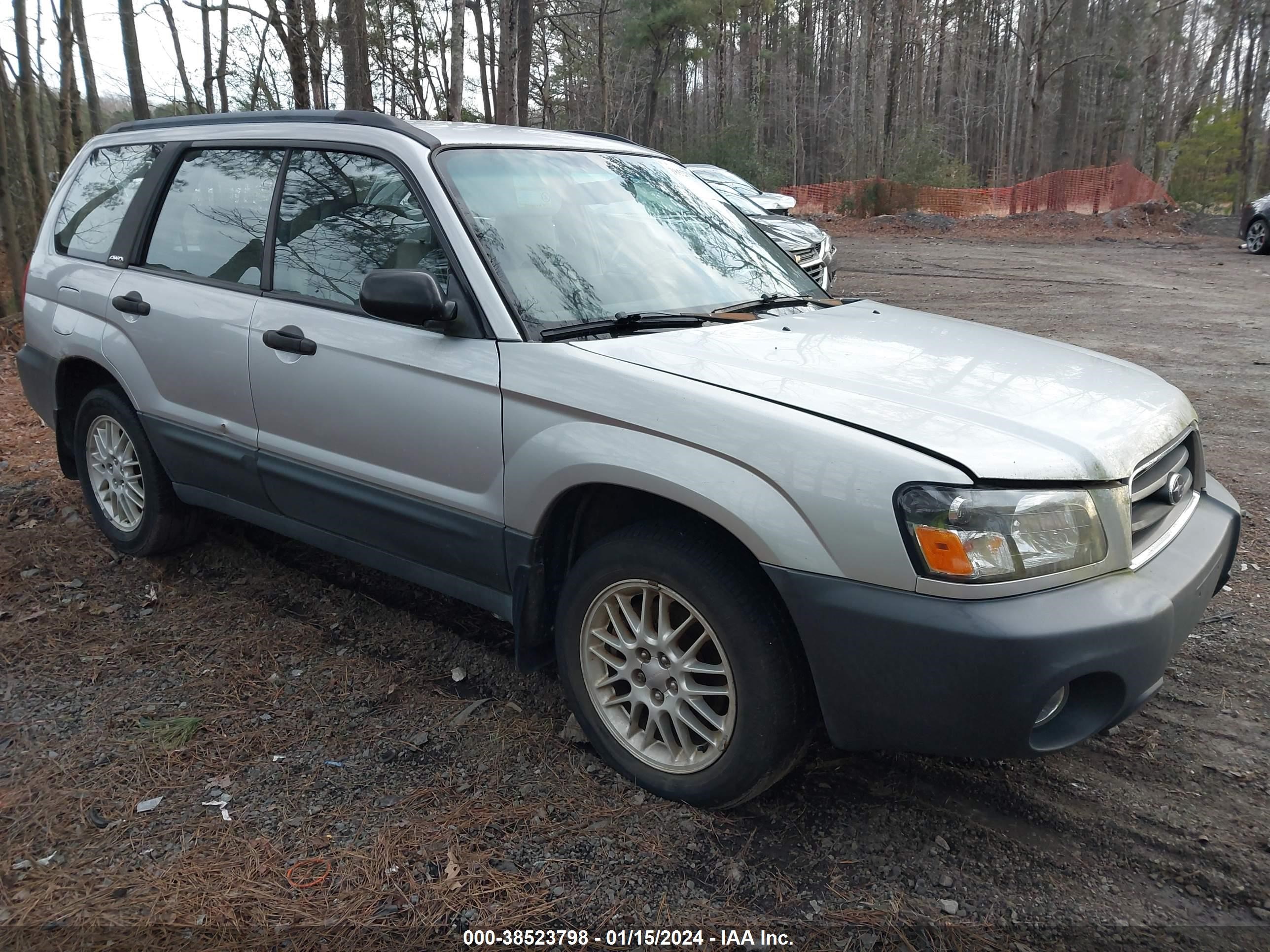 SUBARU FORESTER 2004 jf1sg63604h718099