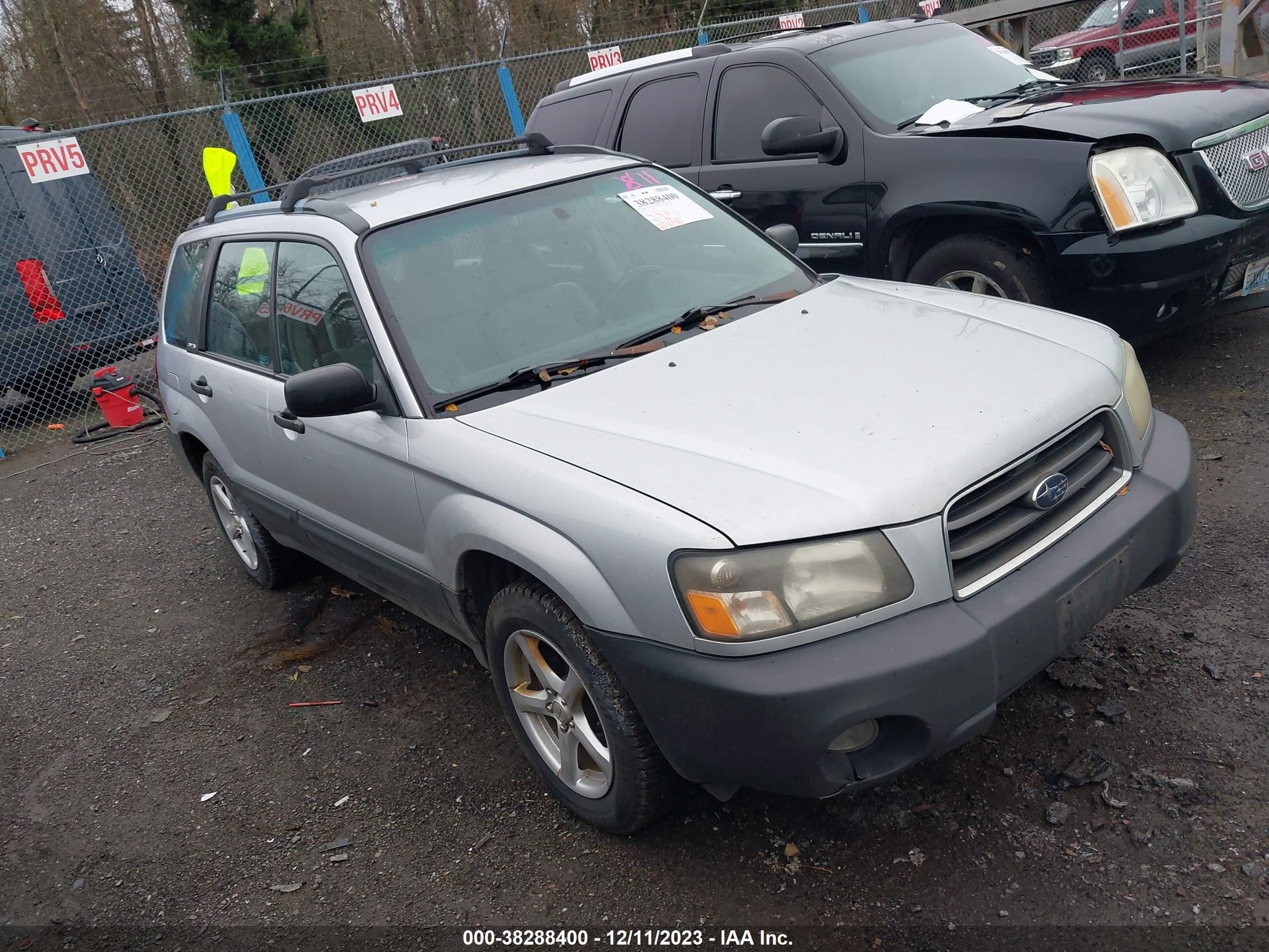 SUBARU FORESTER 2004 jf1sg63604h763687