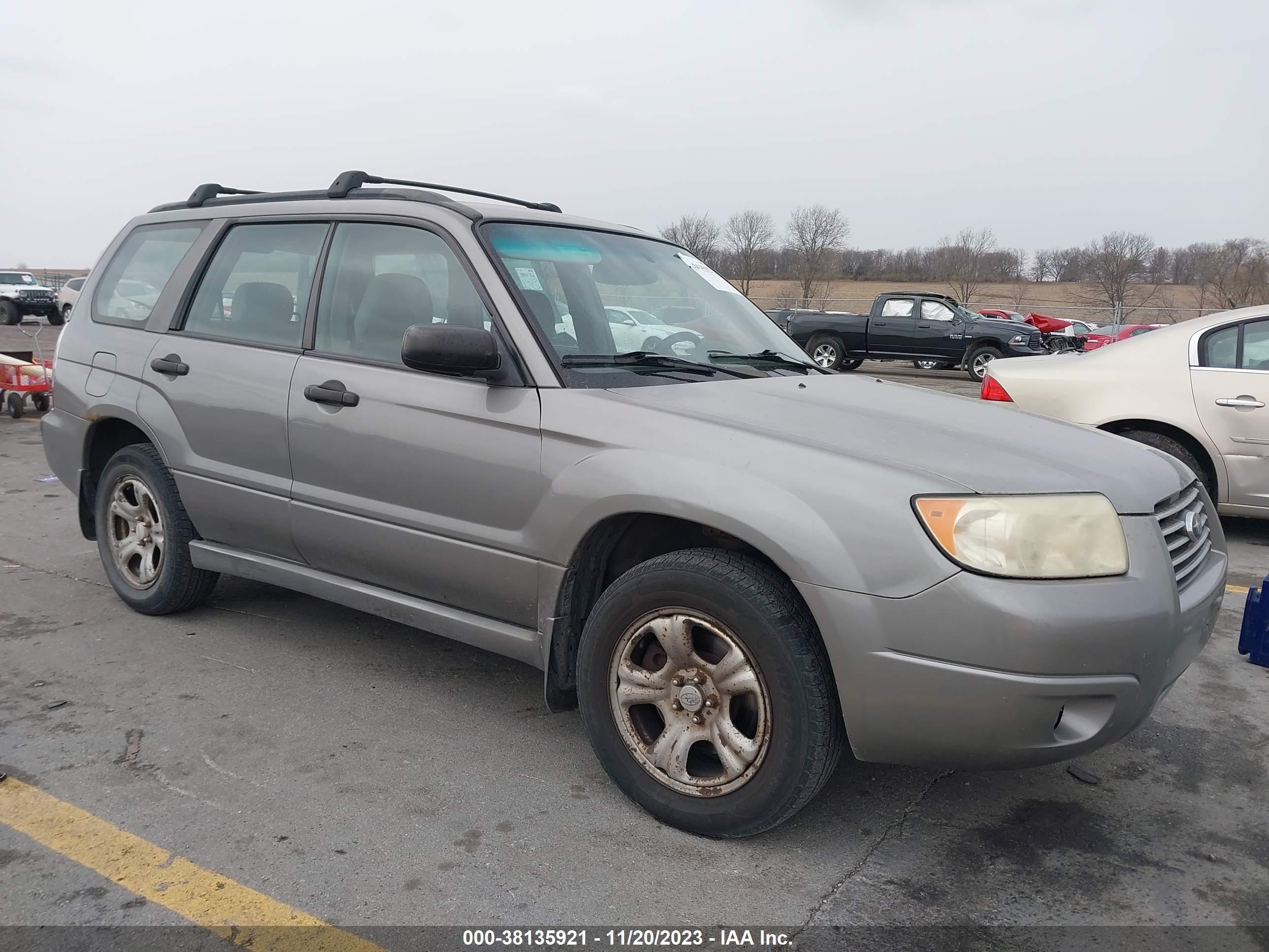 SUBARU FORESTER 2006 jf1sg63606h725721